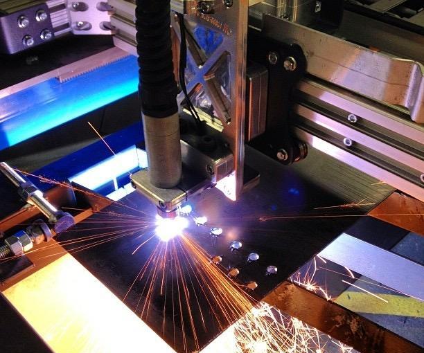 Home Built 4x8ft CNC Plasma Metal Cutting System