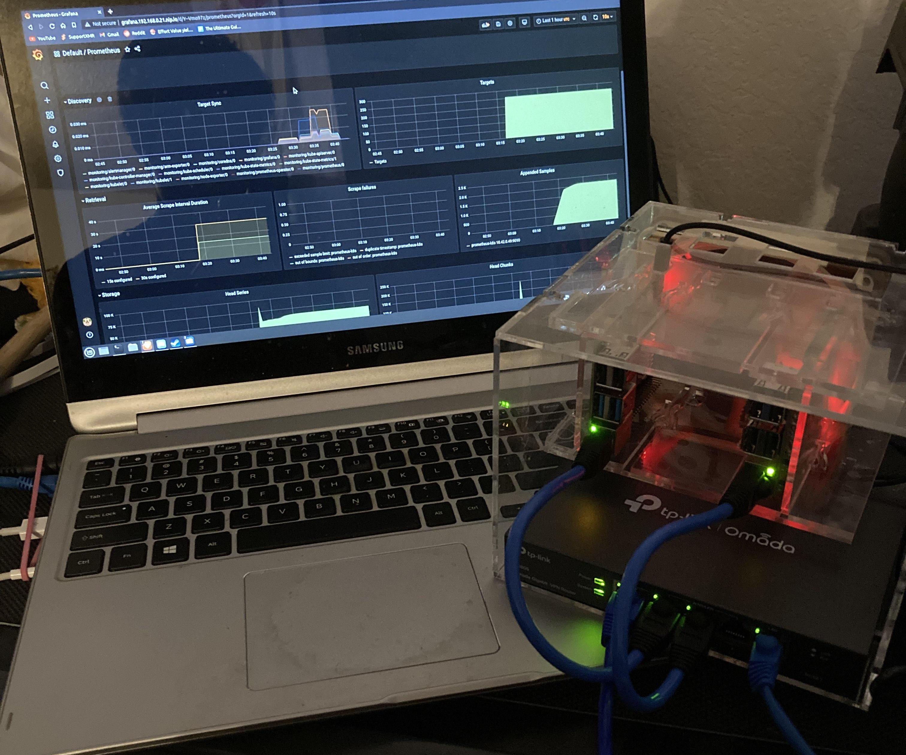All-in-one Portable Raspberry Pi K3s Cluster
