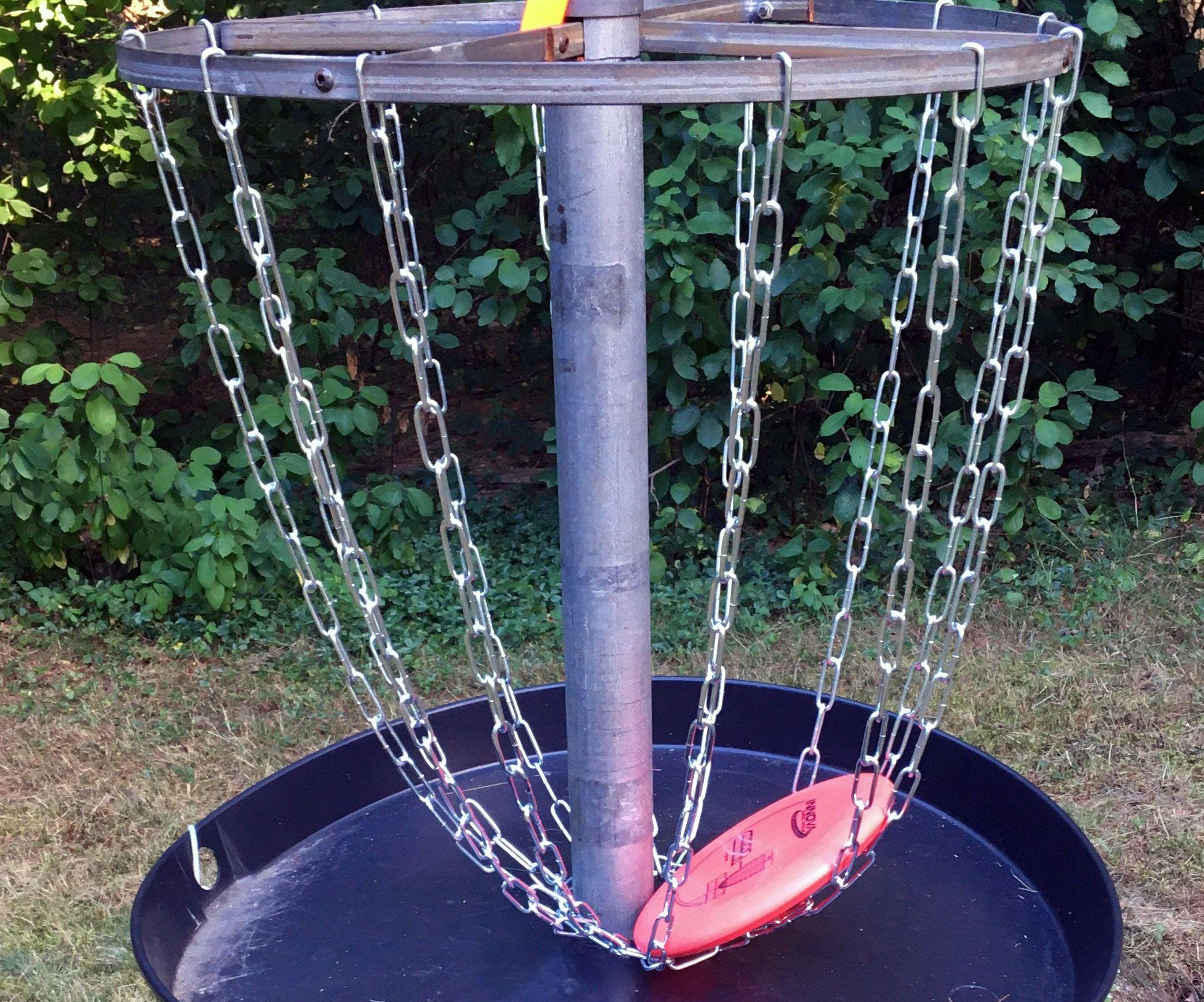 Simple Budget Disc Golf Basket