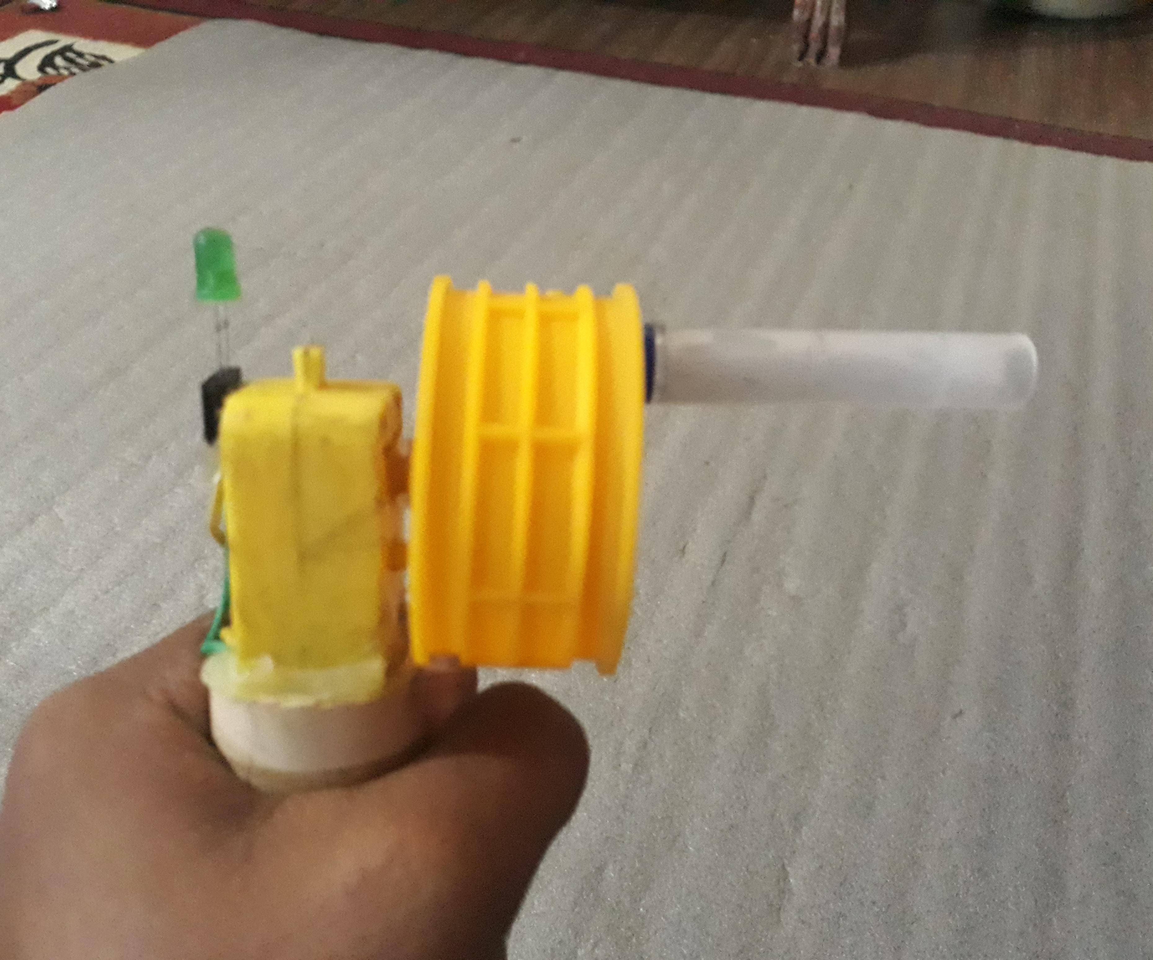 Handheld Generator Using DC Gear Motor