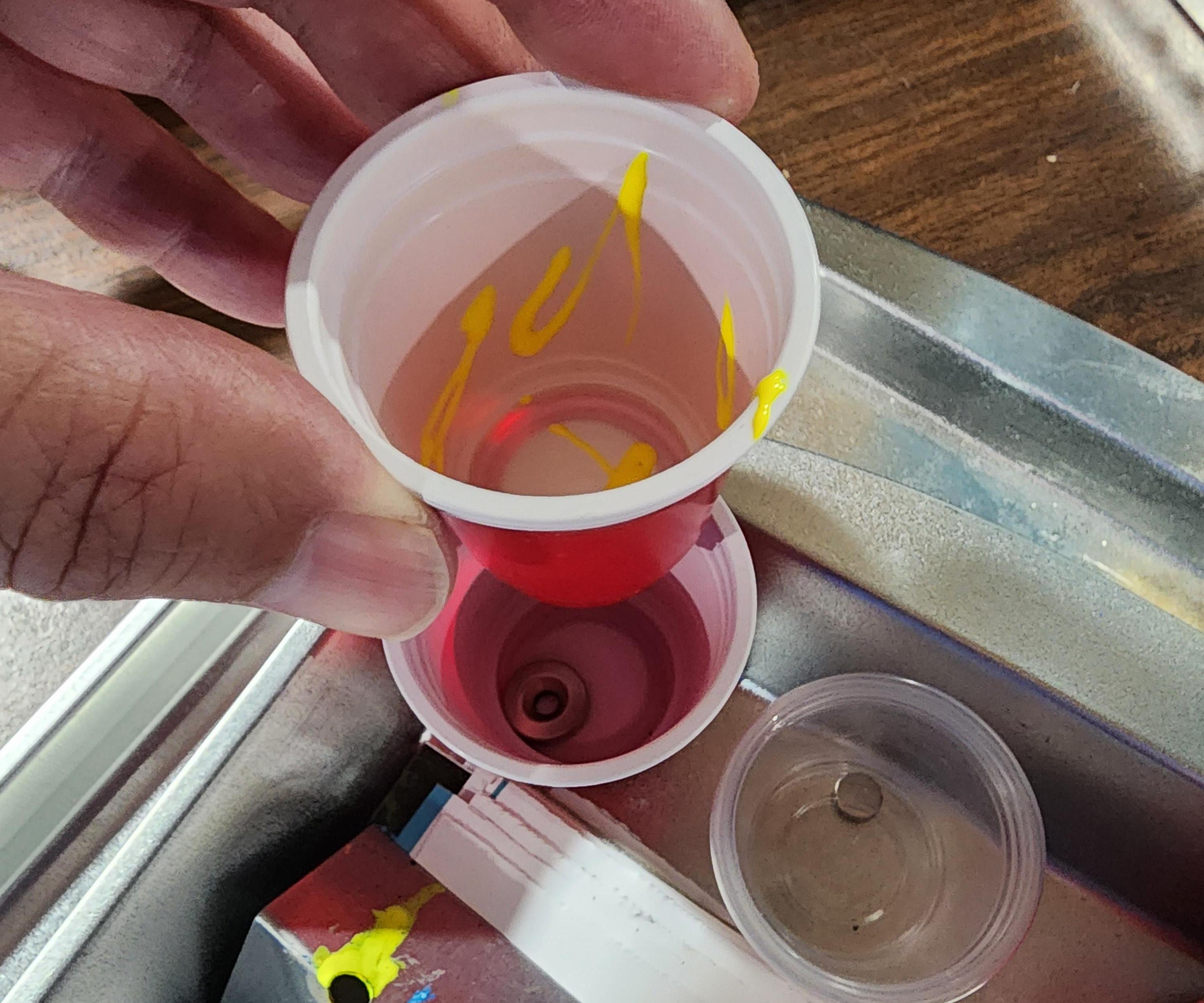 Painting Hack - Paint Mixing Using a CUP IN a MAGNET CUP