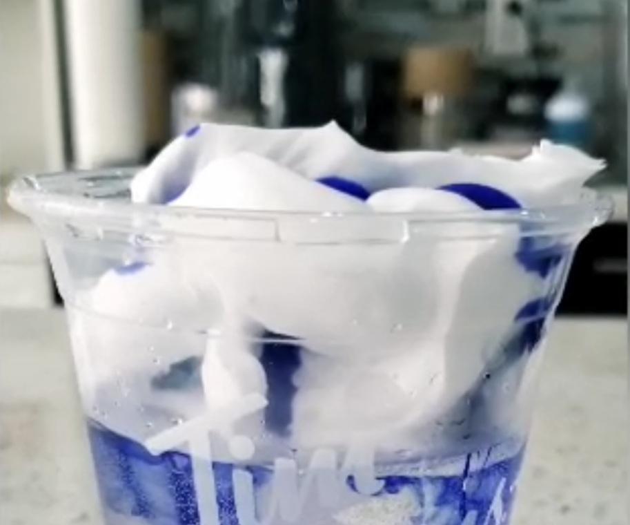 DIY Rain Cloud Experiment