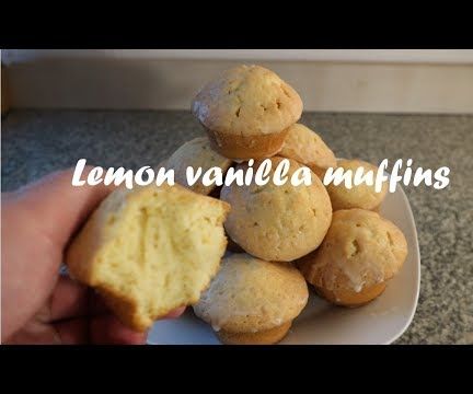Lemon Vanilla Muffins Recipe