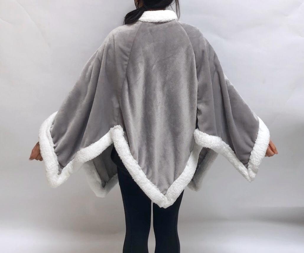 Snowflake Blanket Cape