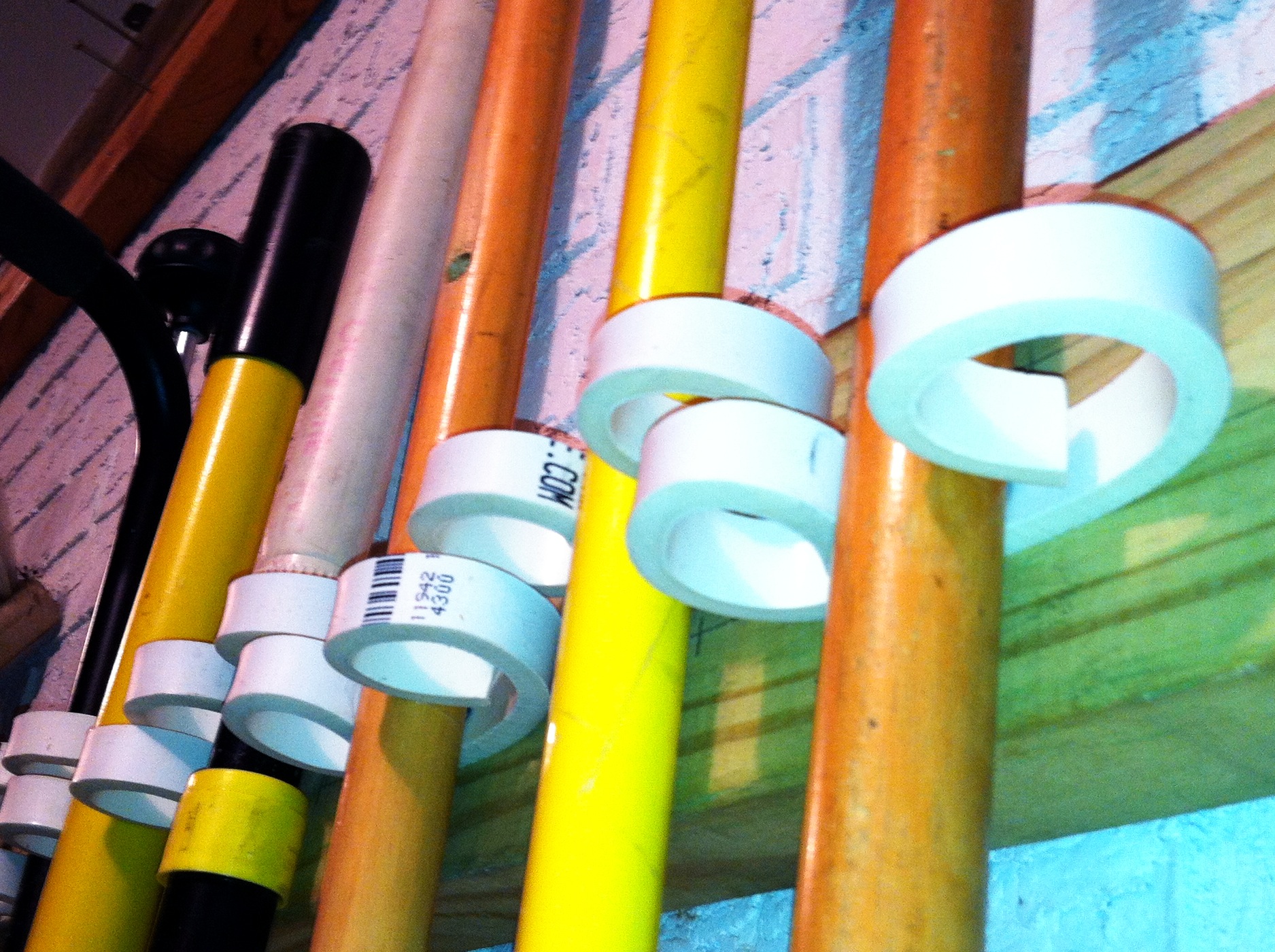 PVC "Mouse Ear" Tool Clips