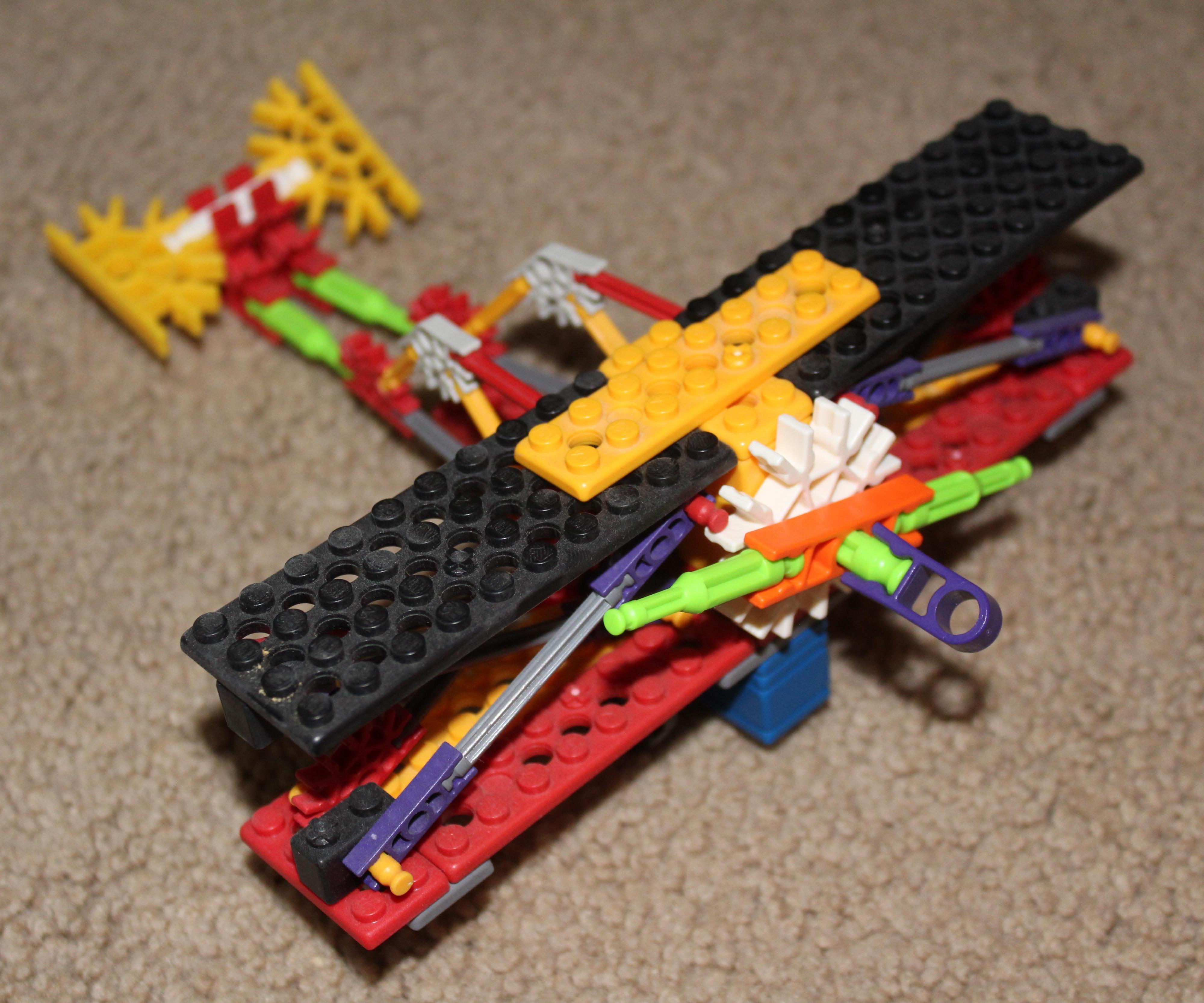 K'nex Biplane