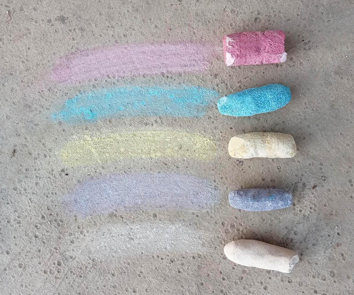 Homemade Chalk From Egg Shells