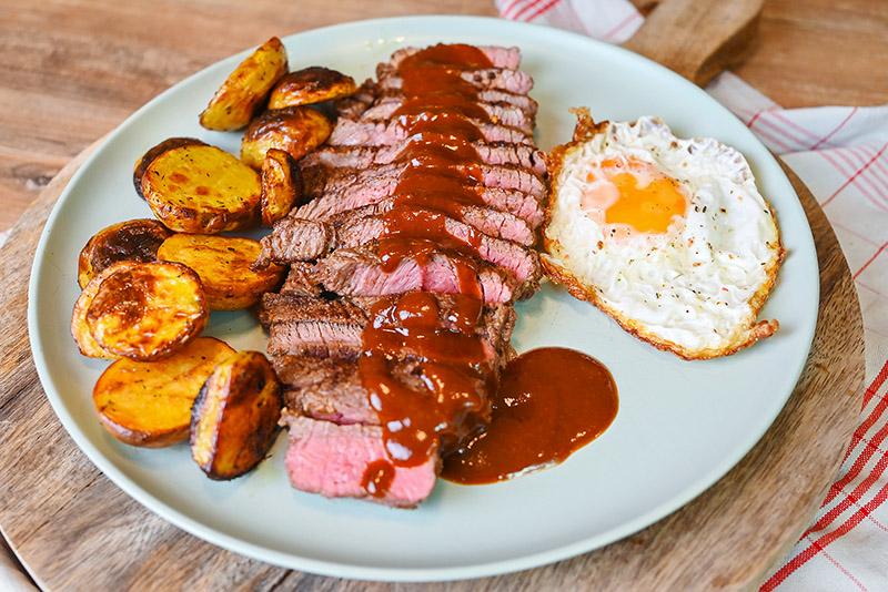 Easy Rump Steak Dinner