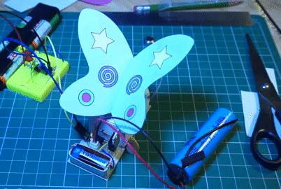Electronic Flapping Butterfly