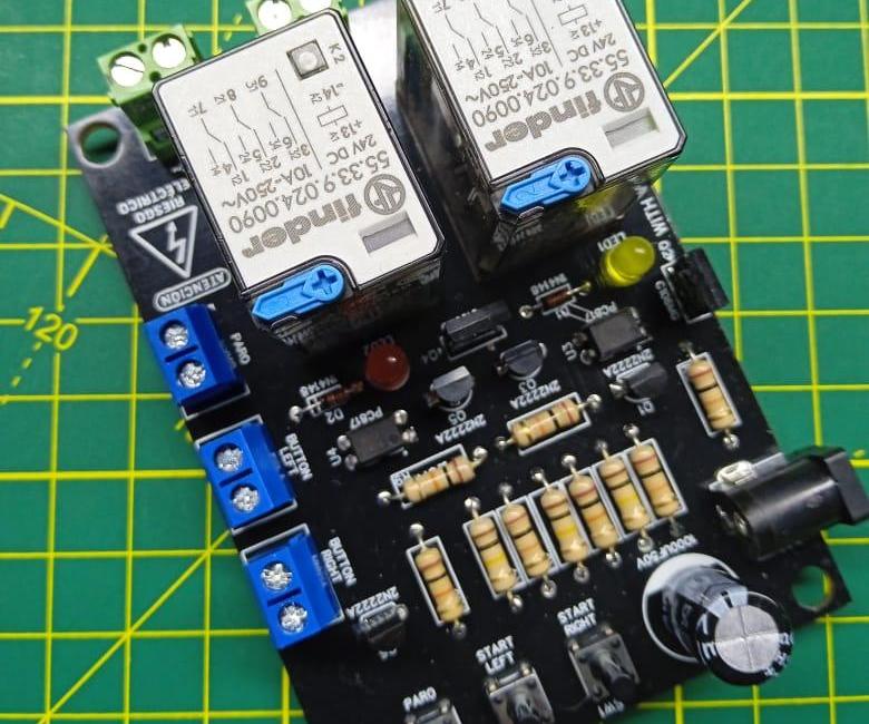 DIRECT STARTING WITH REVERSAL OF ROTATION THREE-PHASE MOTOR