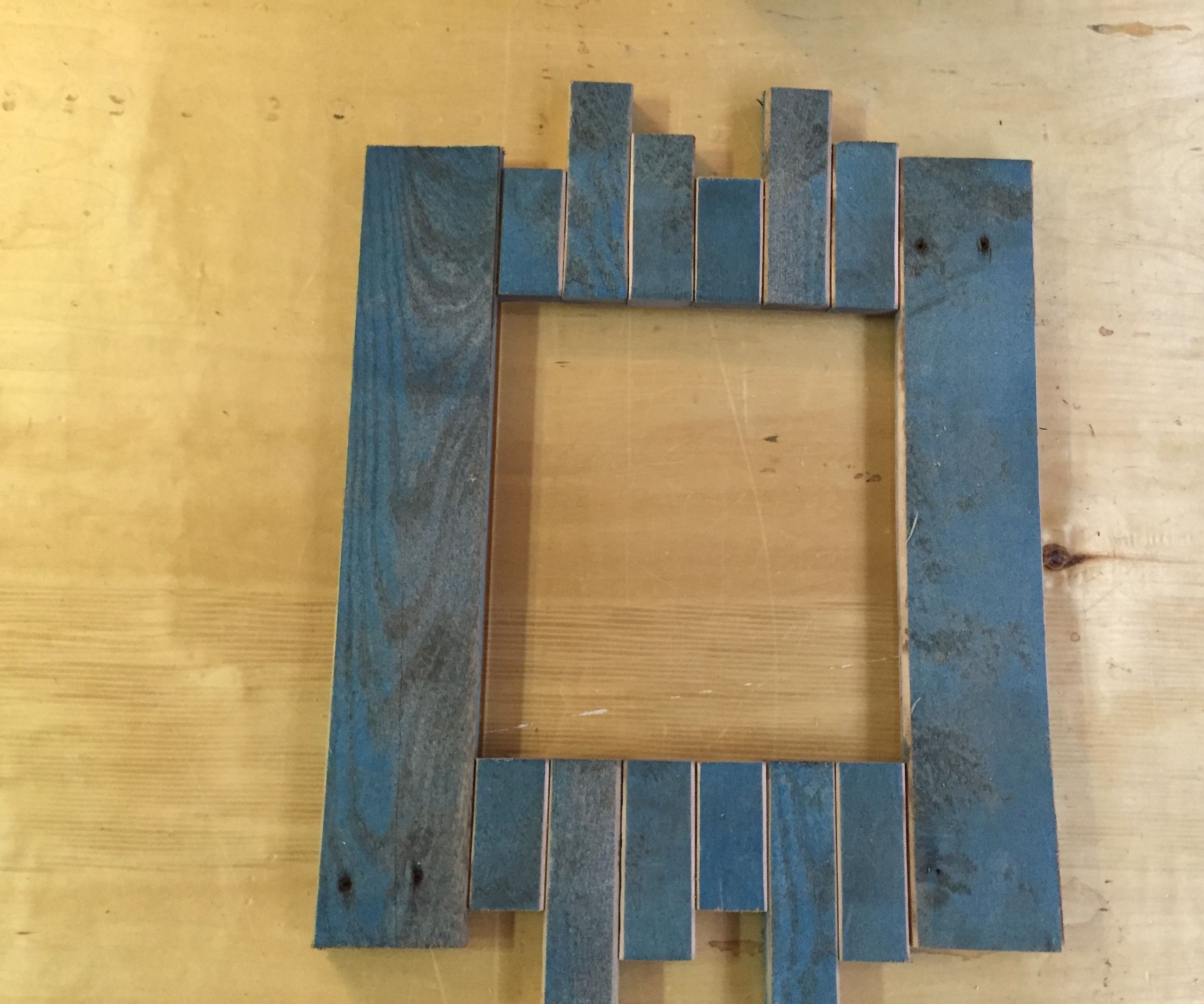 Pallet Resurrection Picture Frame