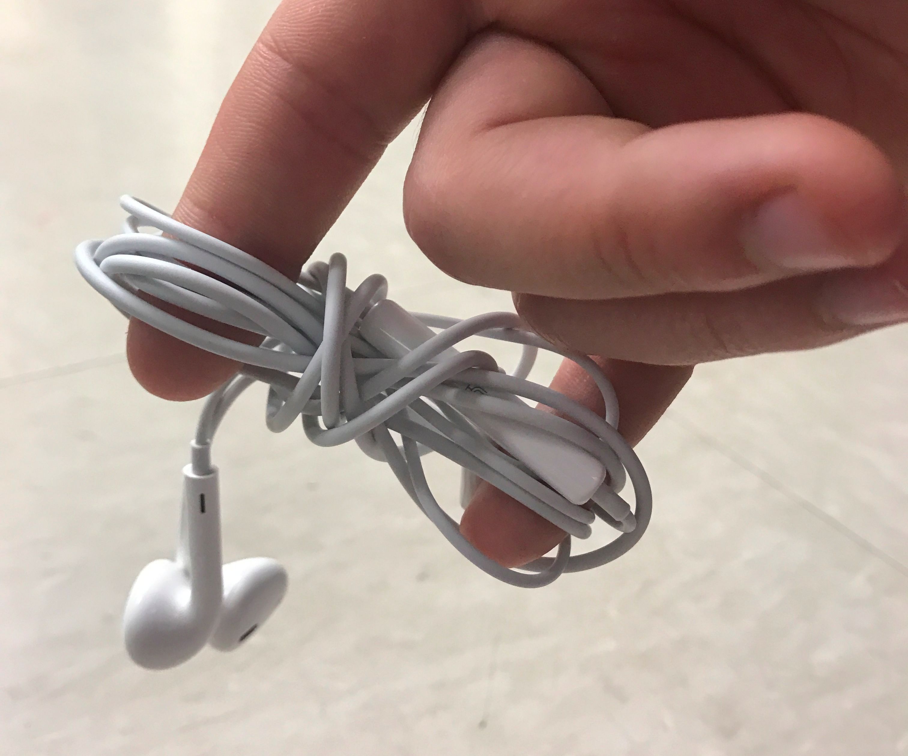 Wrap Up Earbuds to Keep From Tangling!
