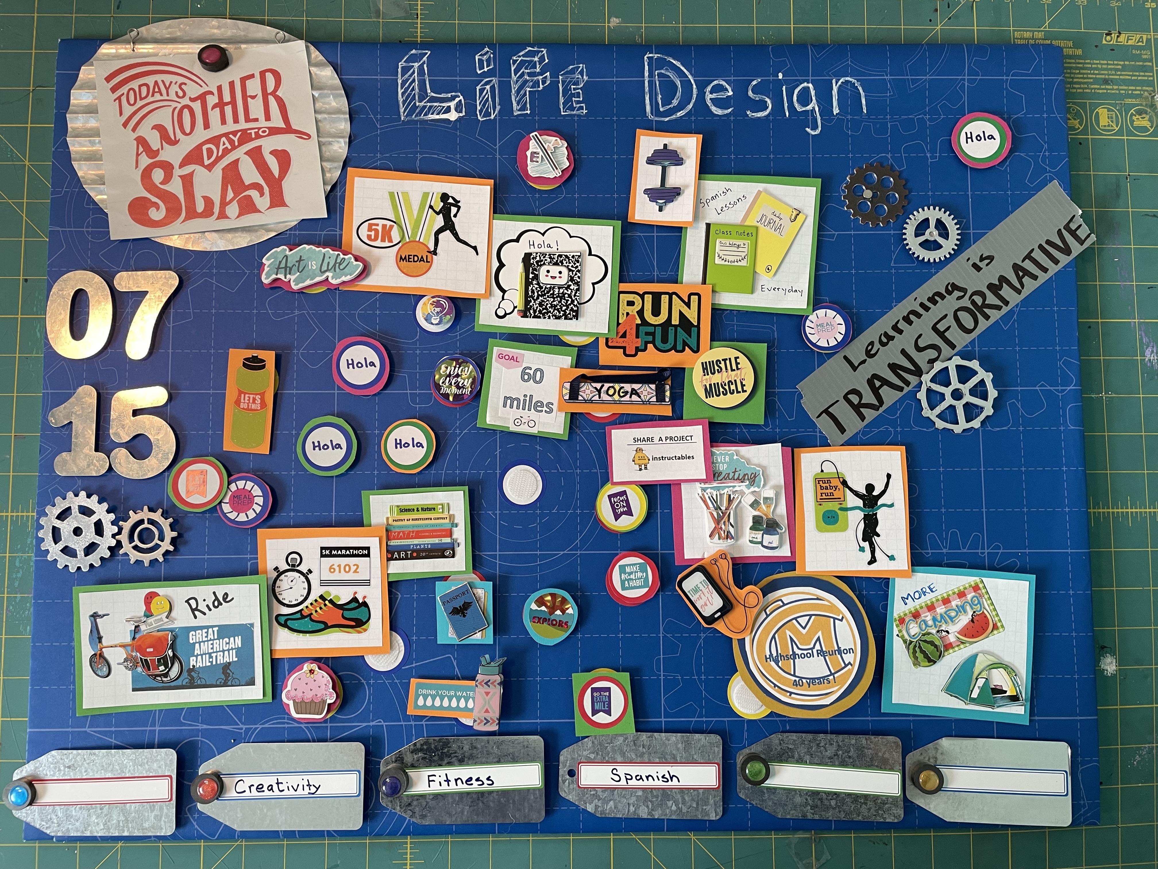 Stick With It- Interactive Vision/ Goal Board