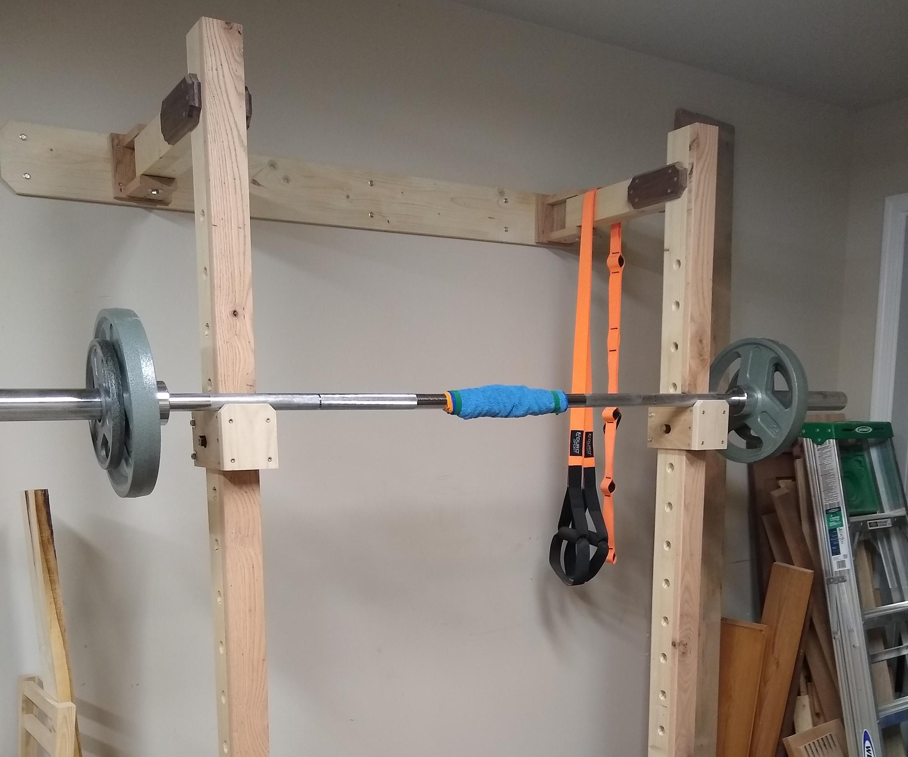 Folding Squat Rack