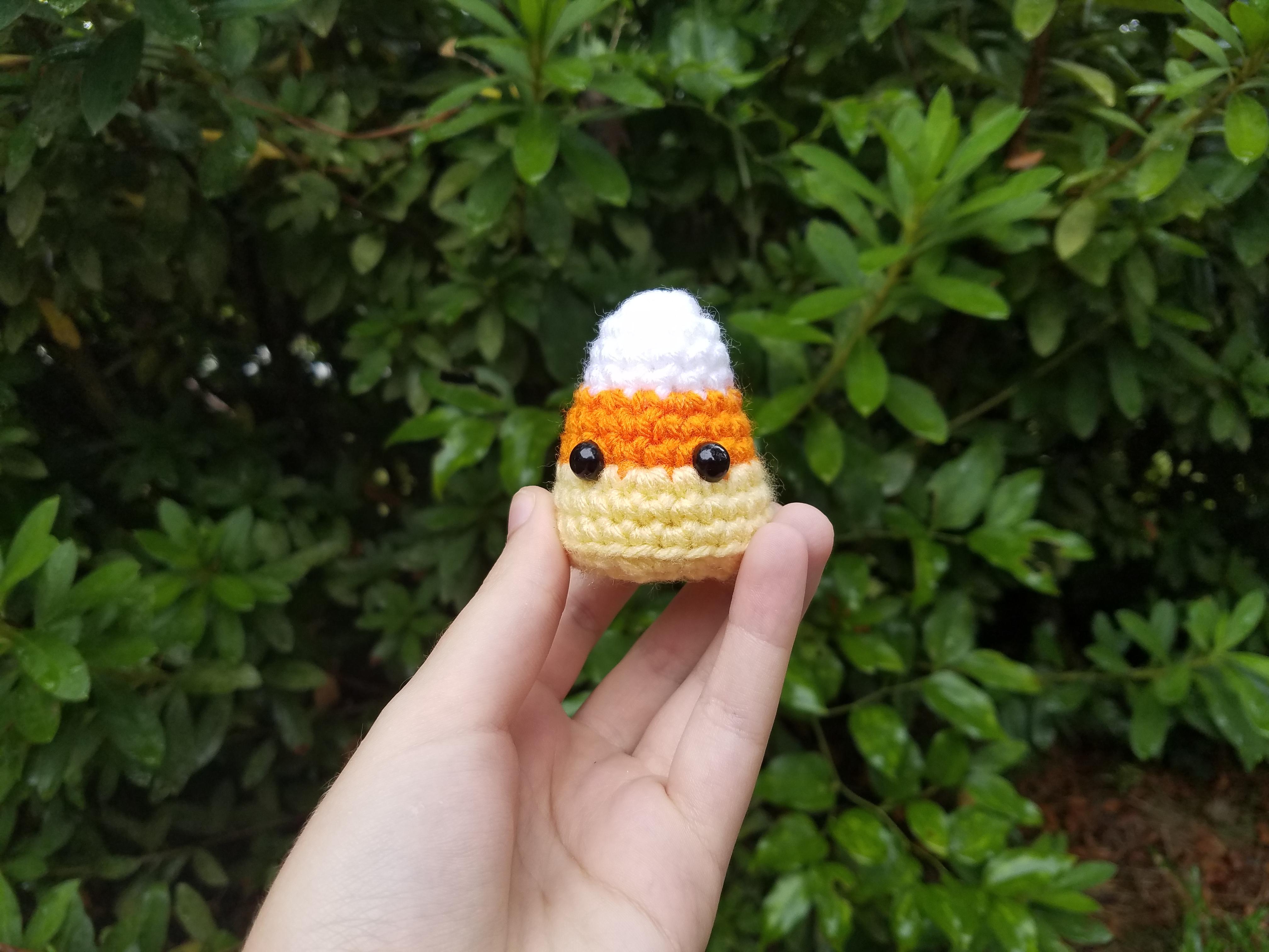 Easy Crochet Candy Corn - a Beginners Visual Guide- 