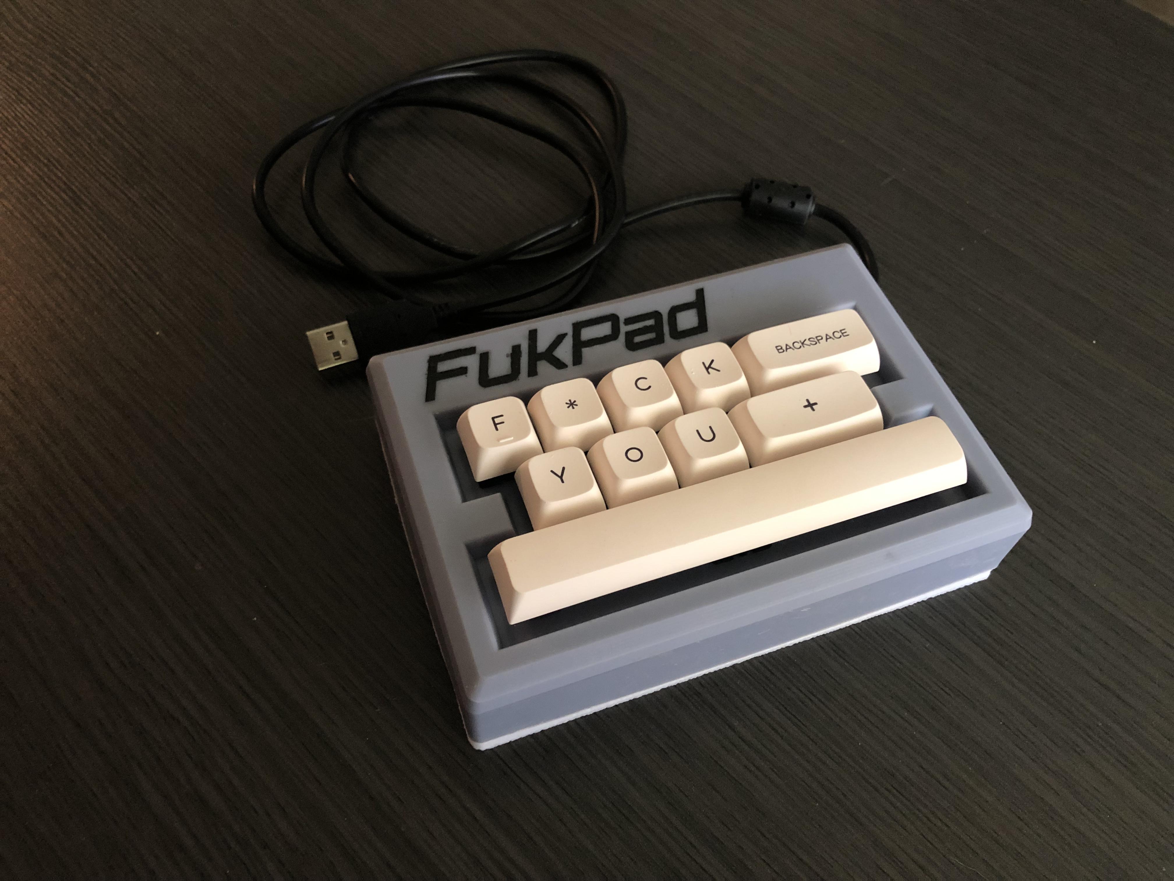 The Expletive Keyboard