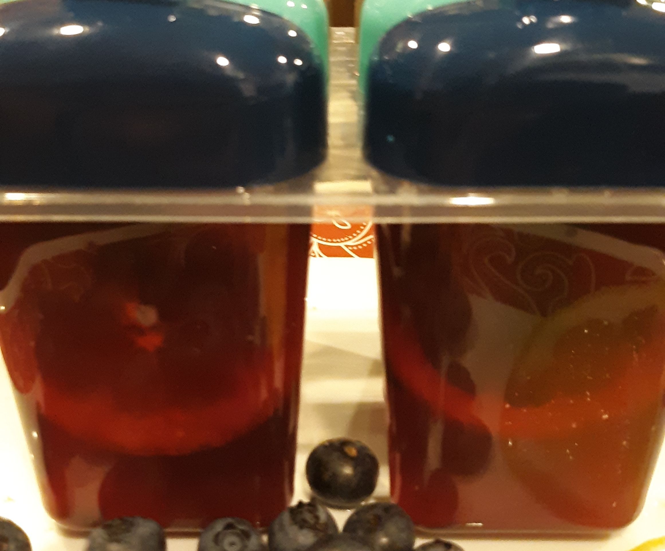 Electric blueberry lemonade popsicle/Drink cubes