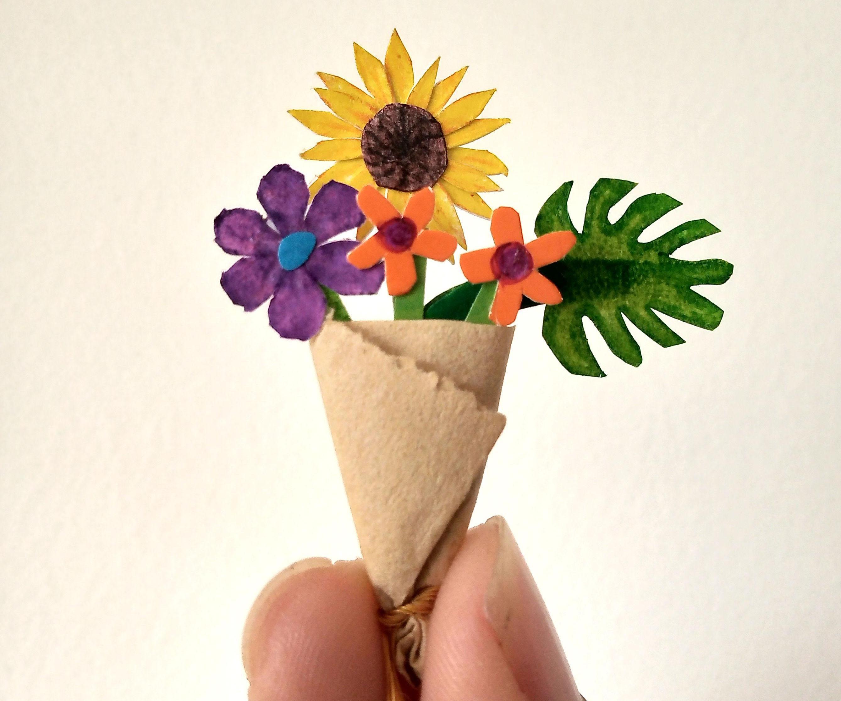 A Small Bouquet of Flowers for My Mother