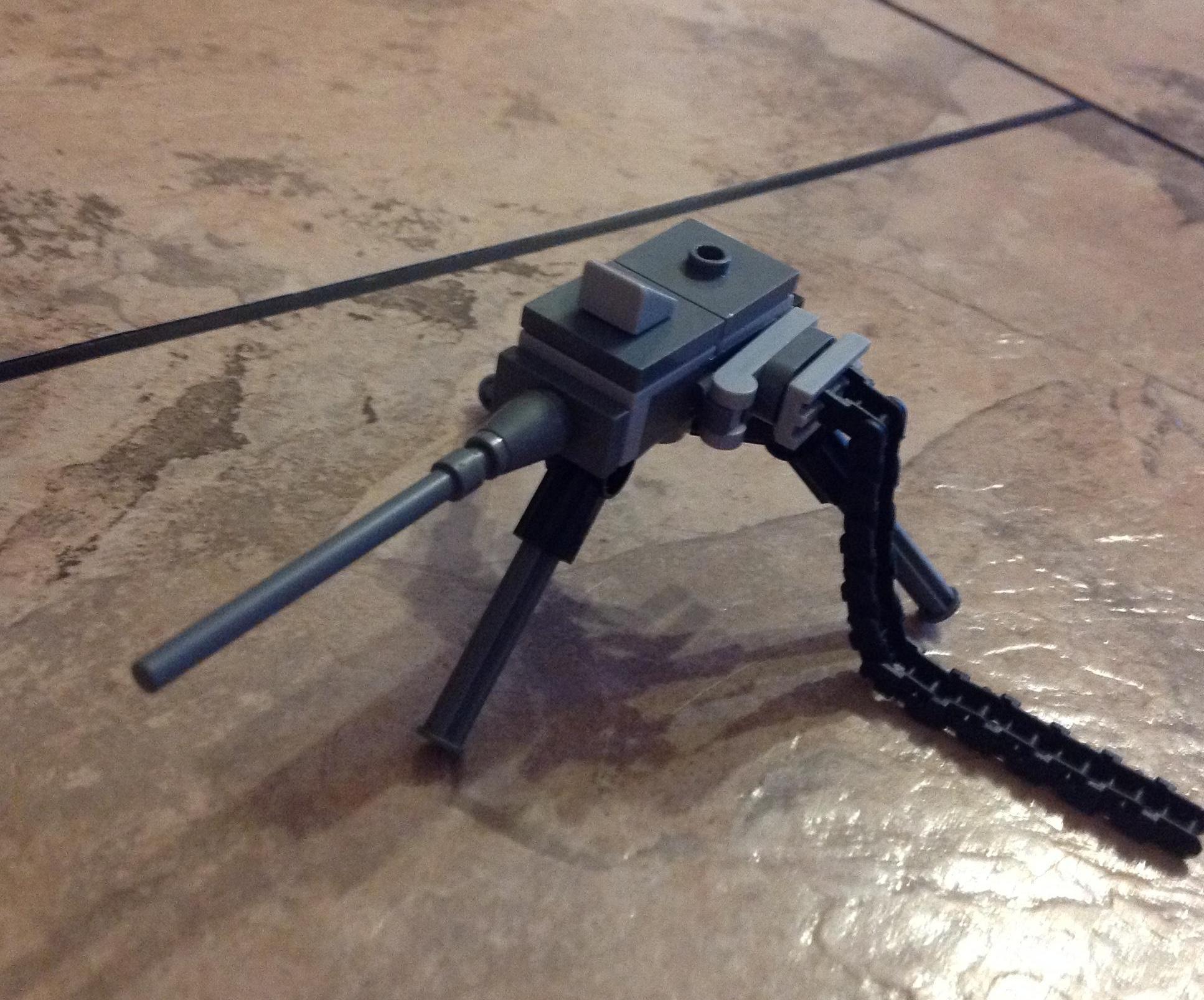 How to Build a Lego Machine Gun!!!!!!!!!!!