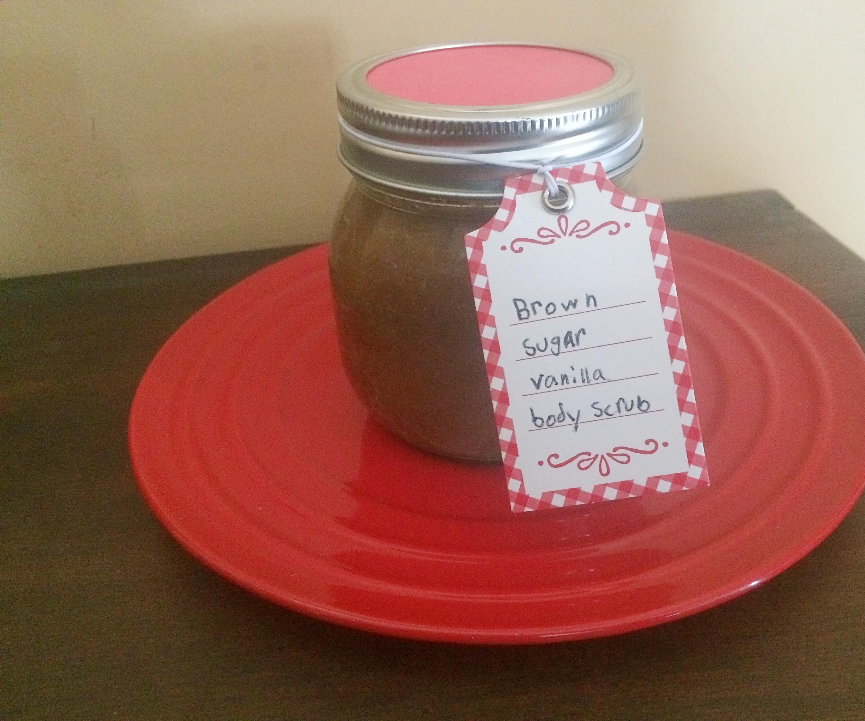 Easy 4 Ingredient Brown Sugar Vanilla Body Scrub