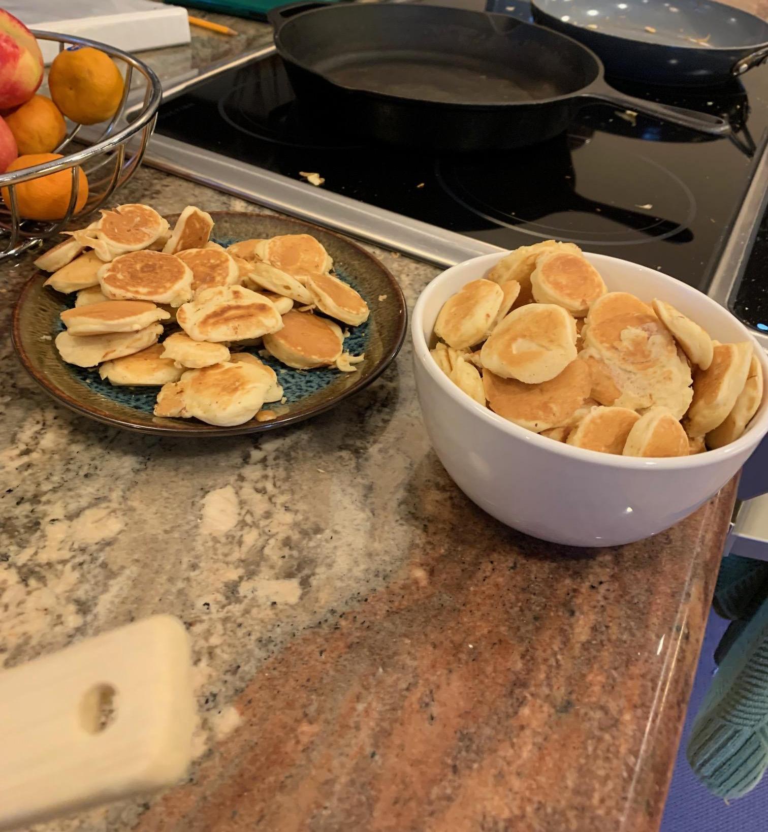 Quick and Easy Miniature Pancakes