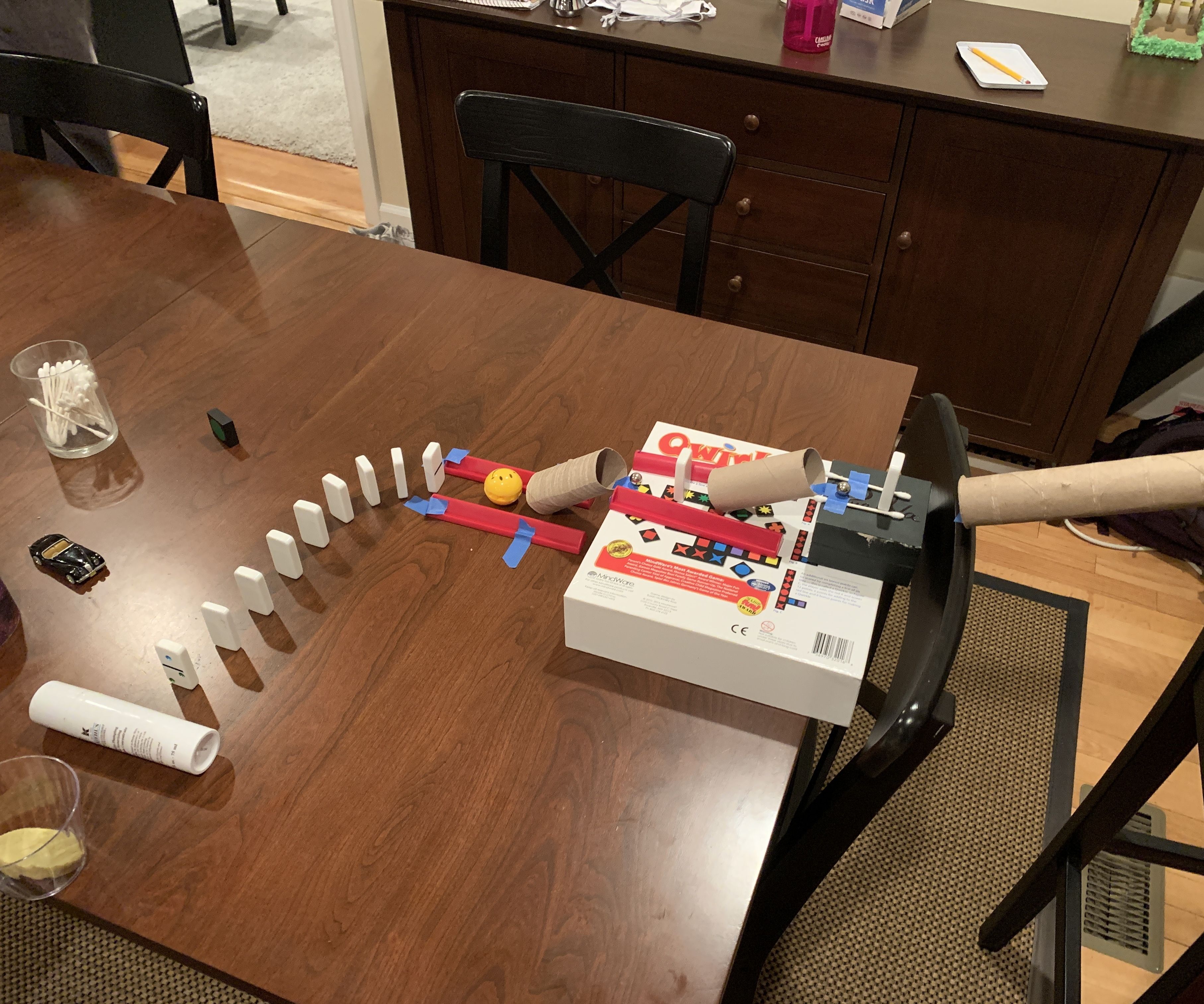 11 Step Rube Goldberg Machine