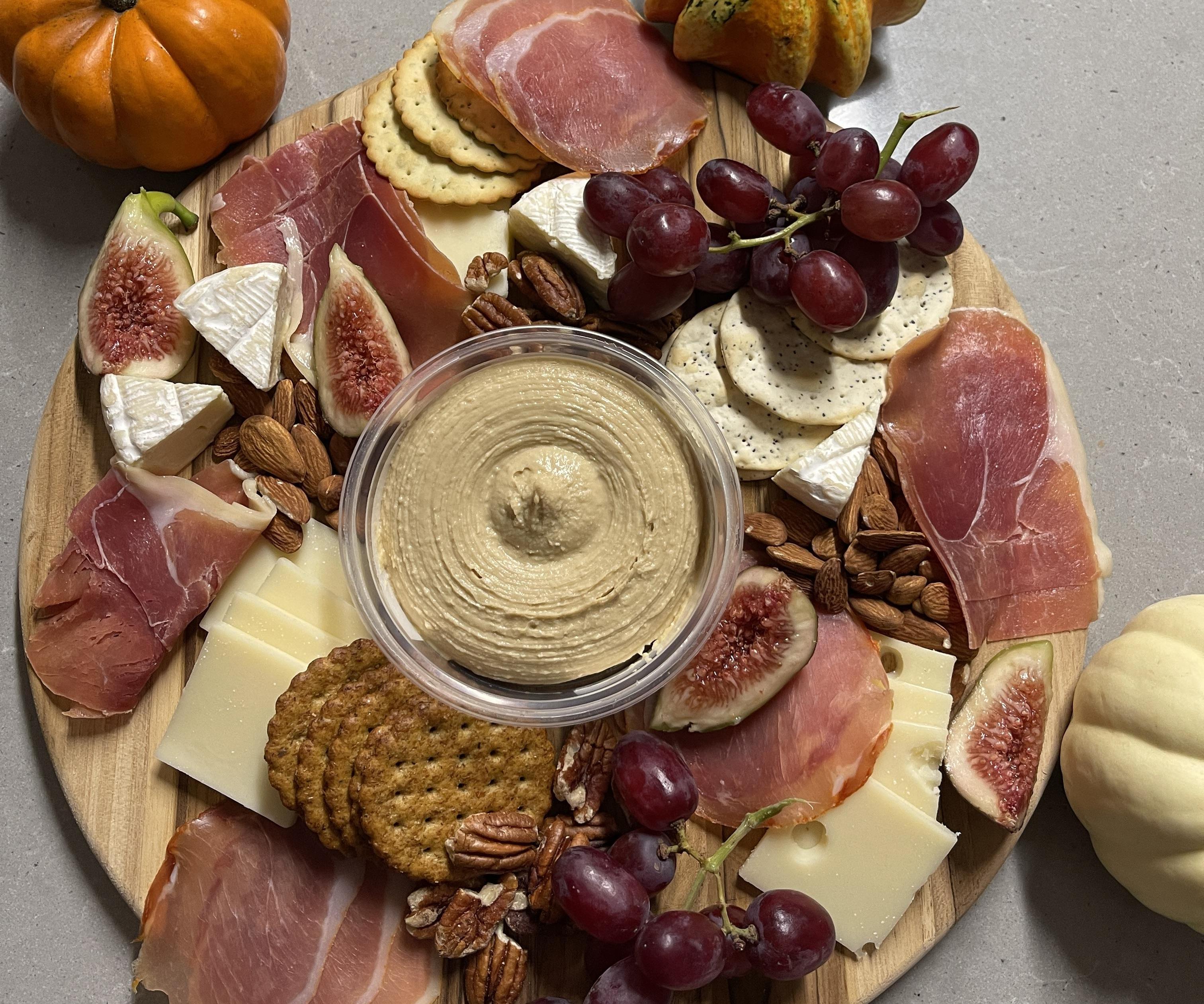 Cheese and Hummus Board!