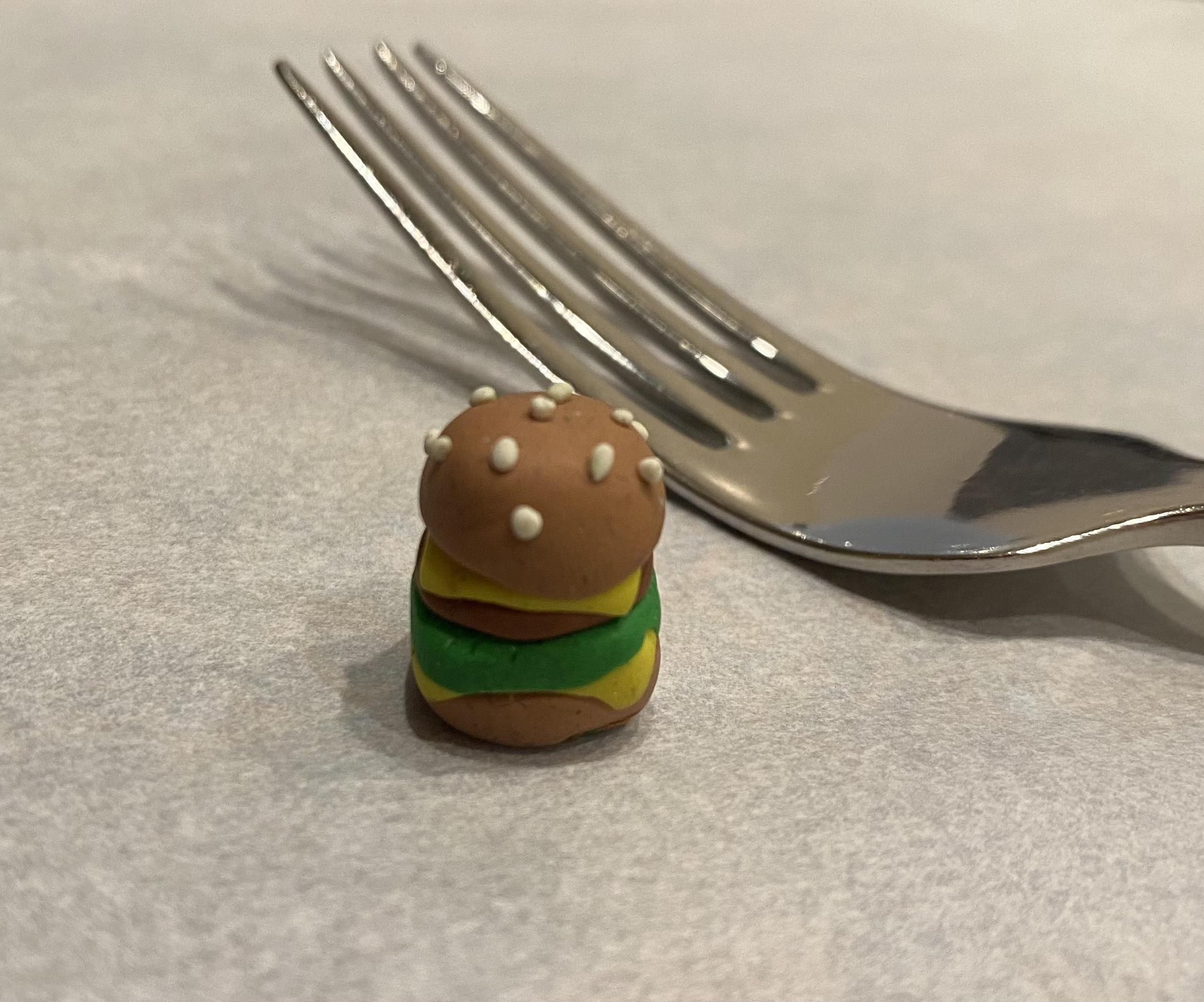 Miniature Burger by Dylan 