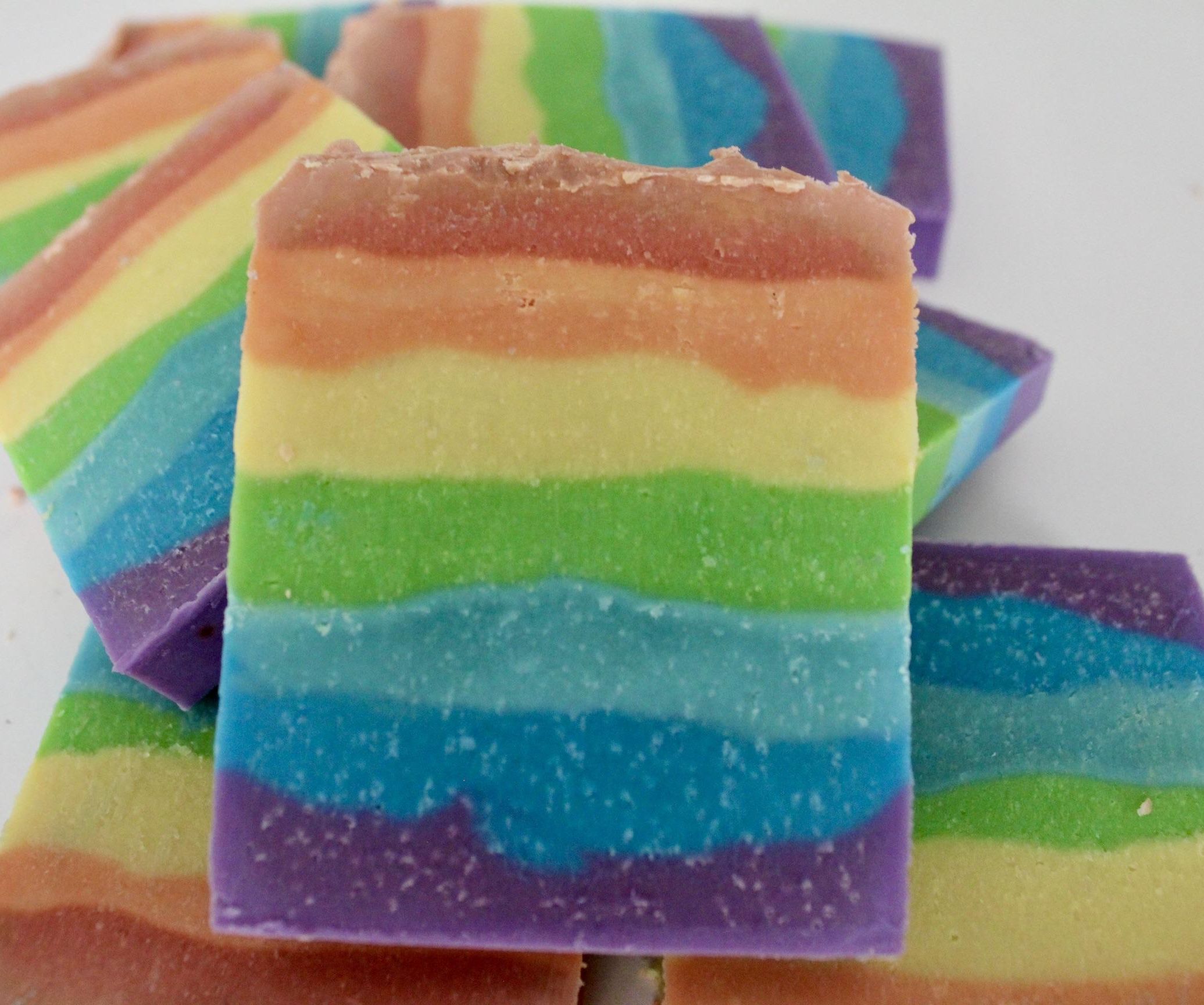 Rainbow Handmade Soap
