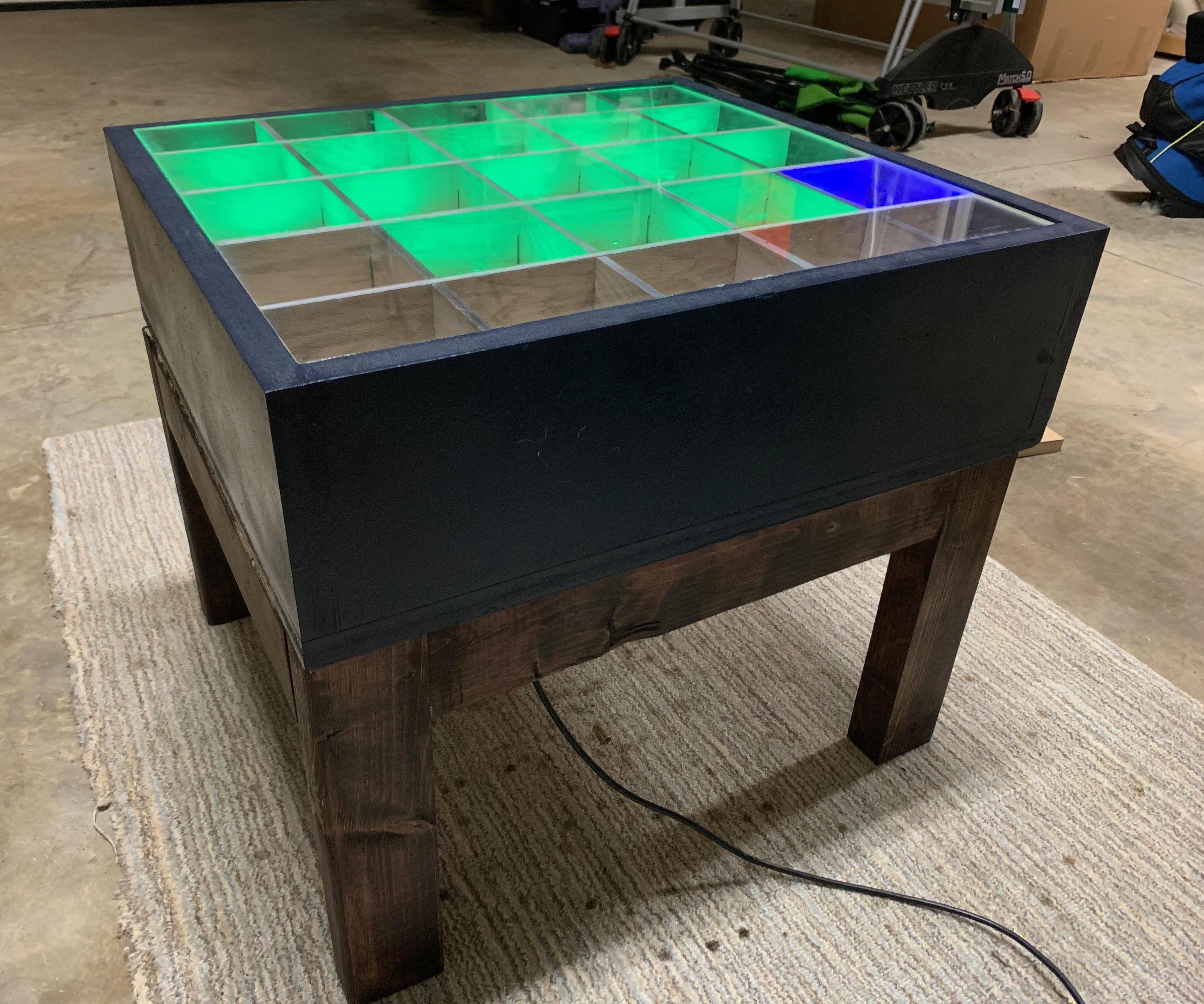 DIY Electronic Coffee Table