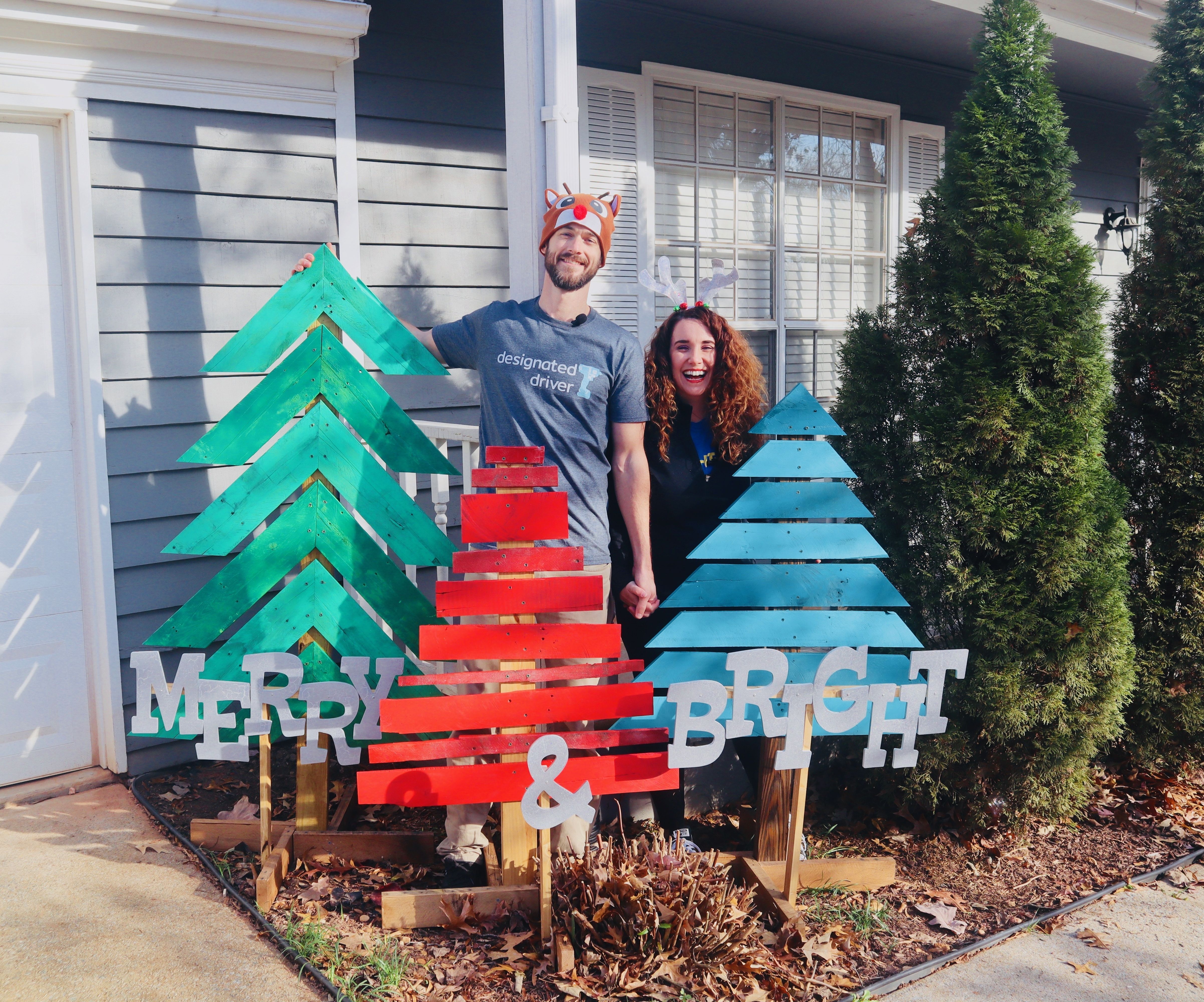 Christmas Trees From Pallet Wood | Holiday DIY