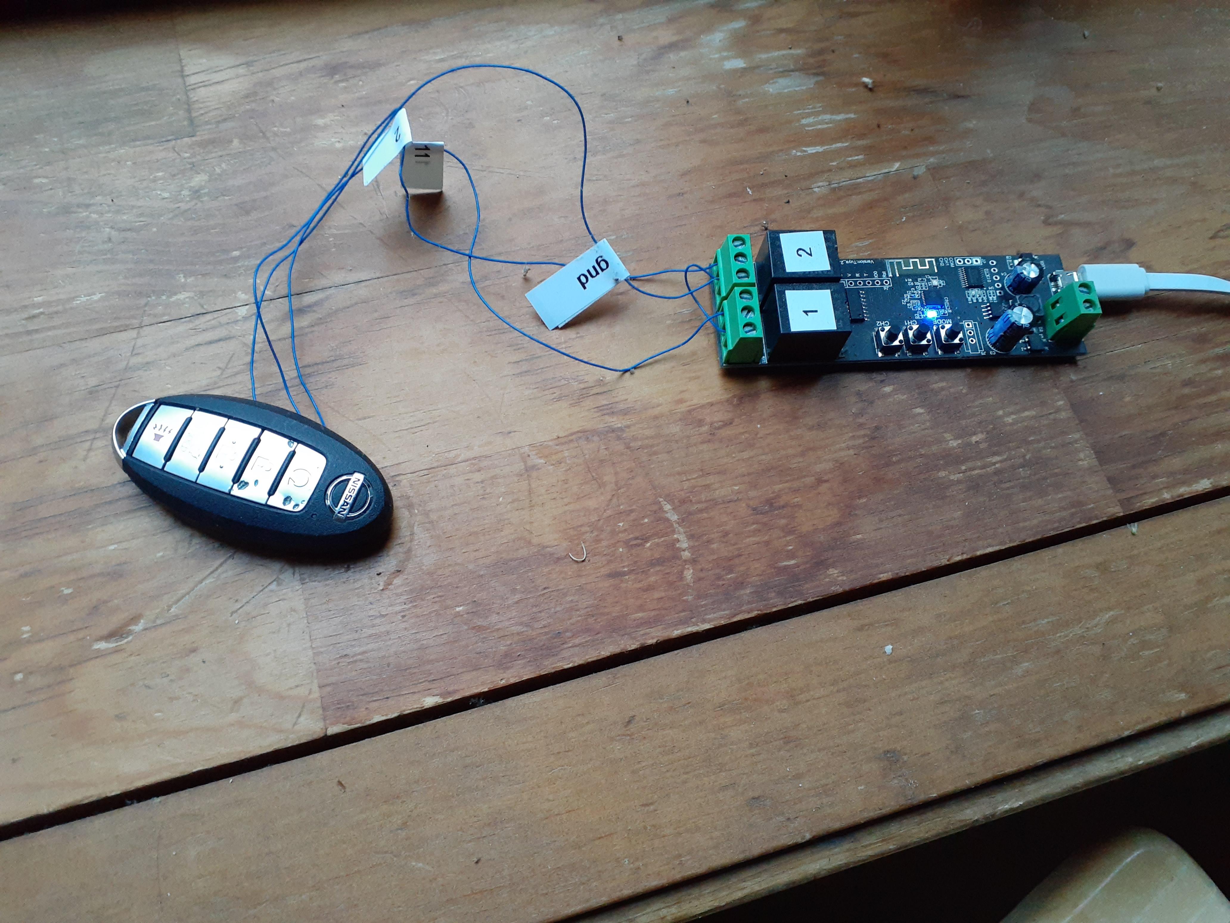 Voice Activated Car Starter