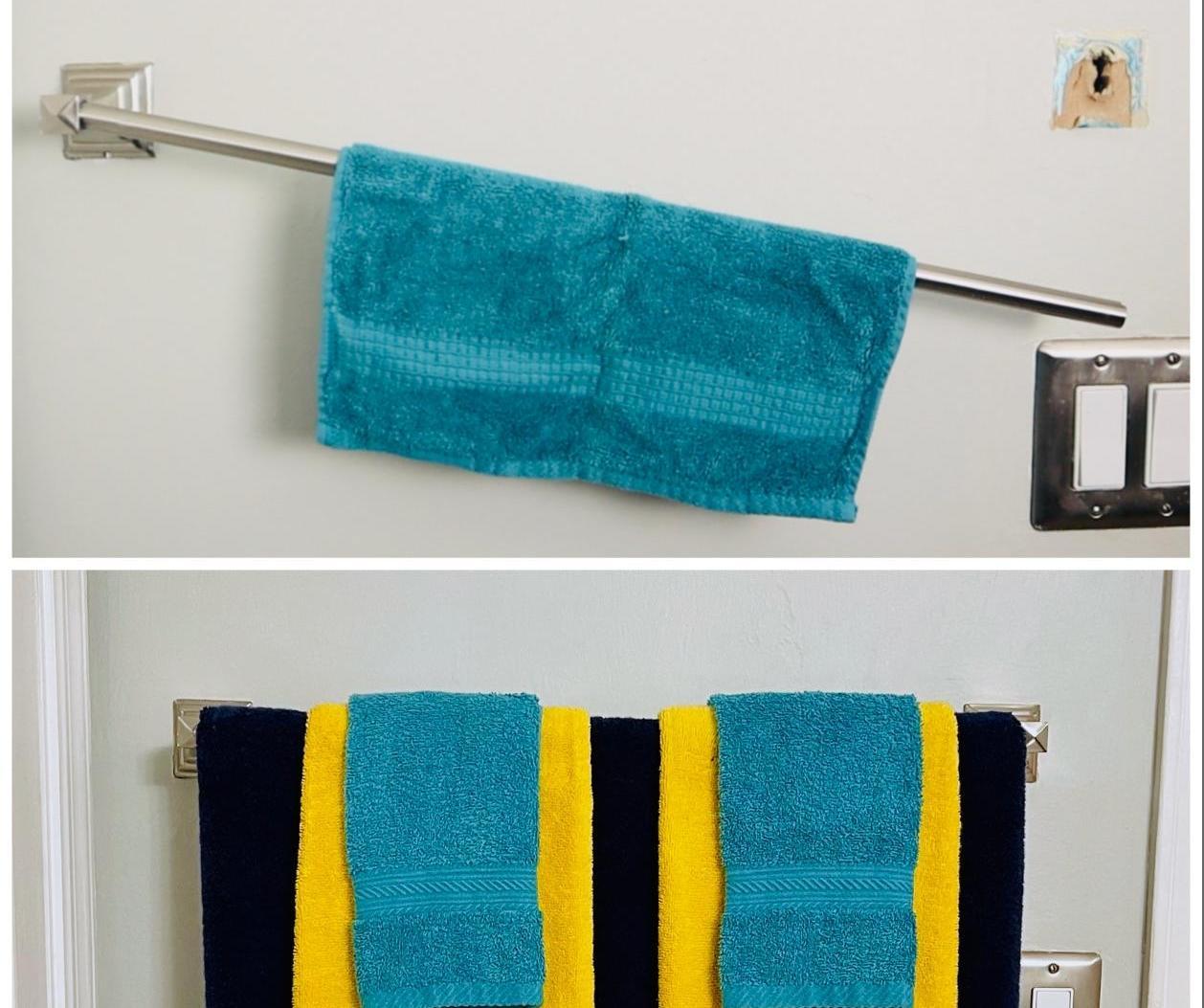 Fix a Broken Towel Rack in 10 Minutes or Less