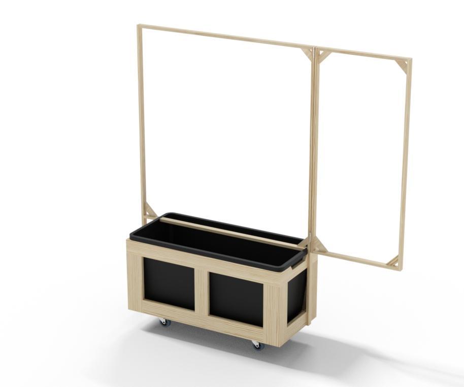 A Compact, Mobile Garden Planter