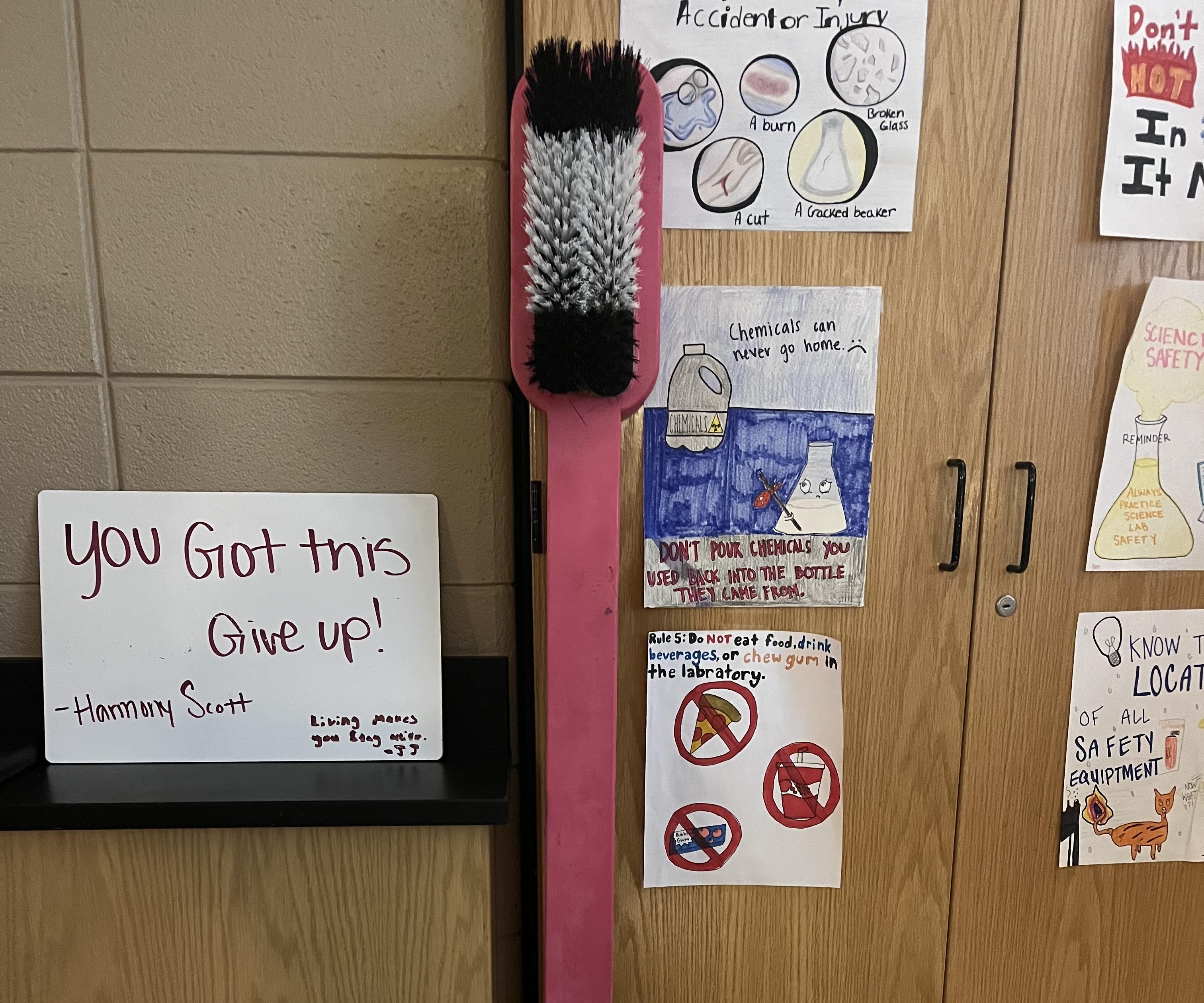 Turning Old Brooms Into a Giant Toothbrush