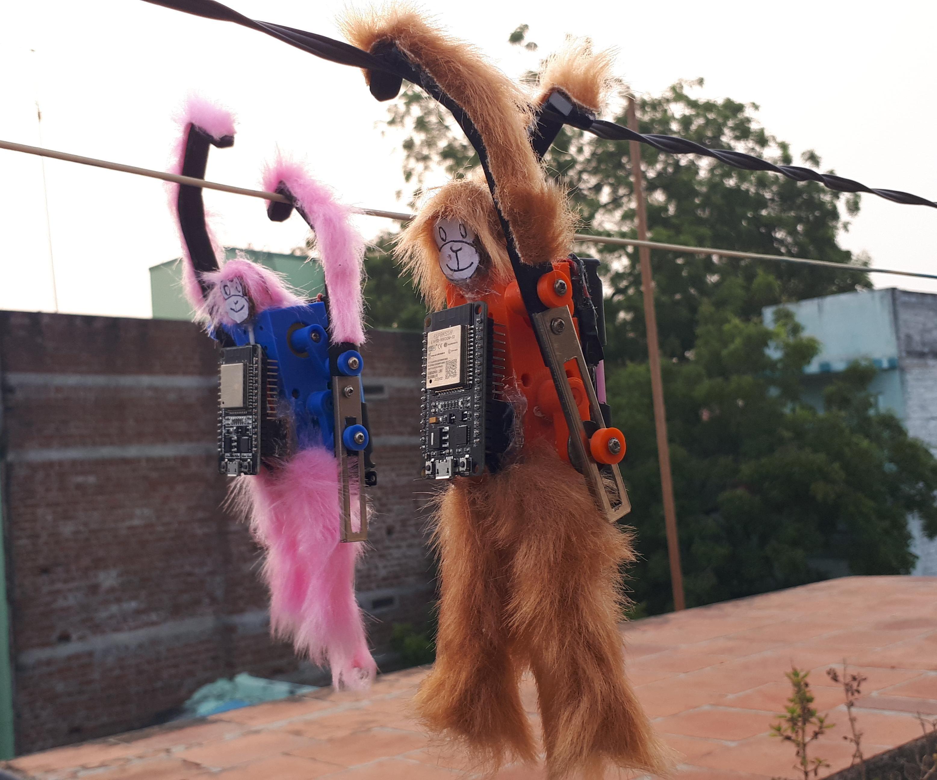 Racing Monkey - Fast Fingers Bluetooth App Ctrl