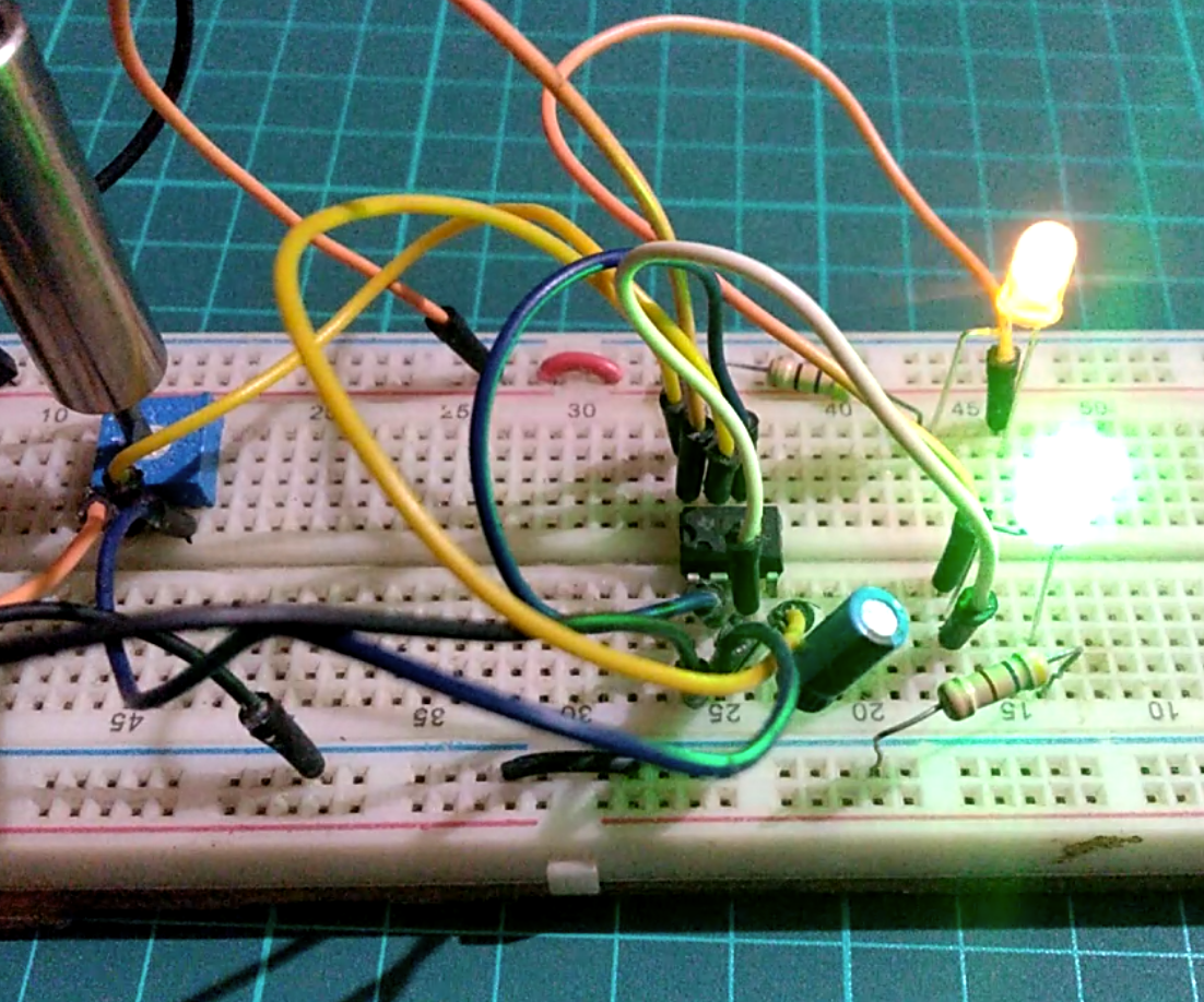 LED Flashing Project Using 555 Timer IC: a Step-by-Step Guide