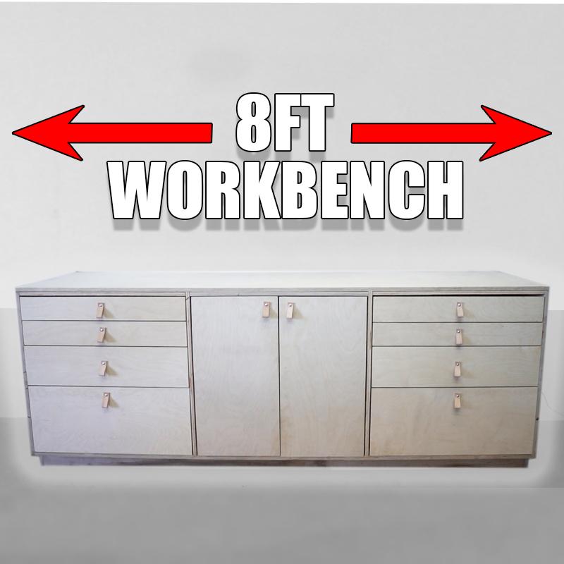 DIY Workbench With Drawers