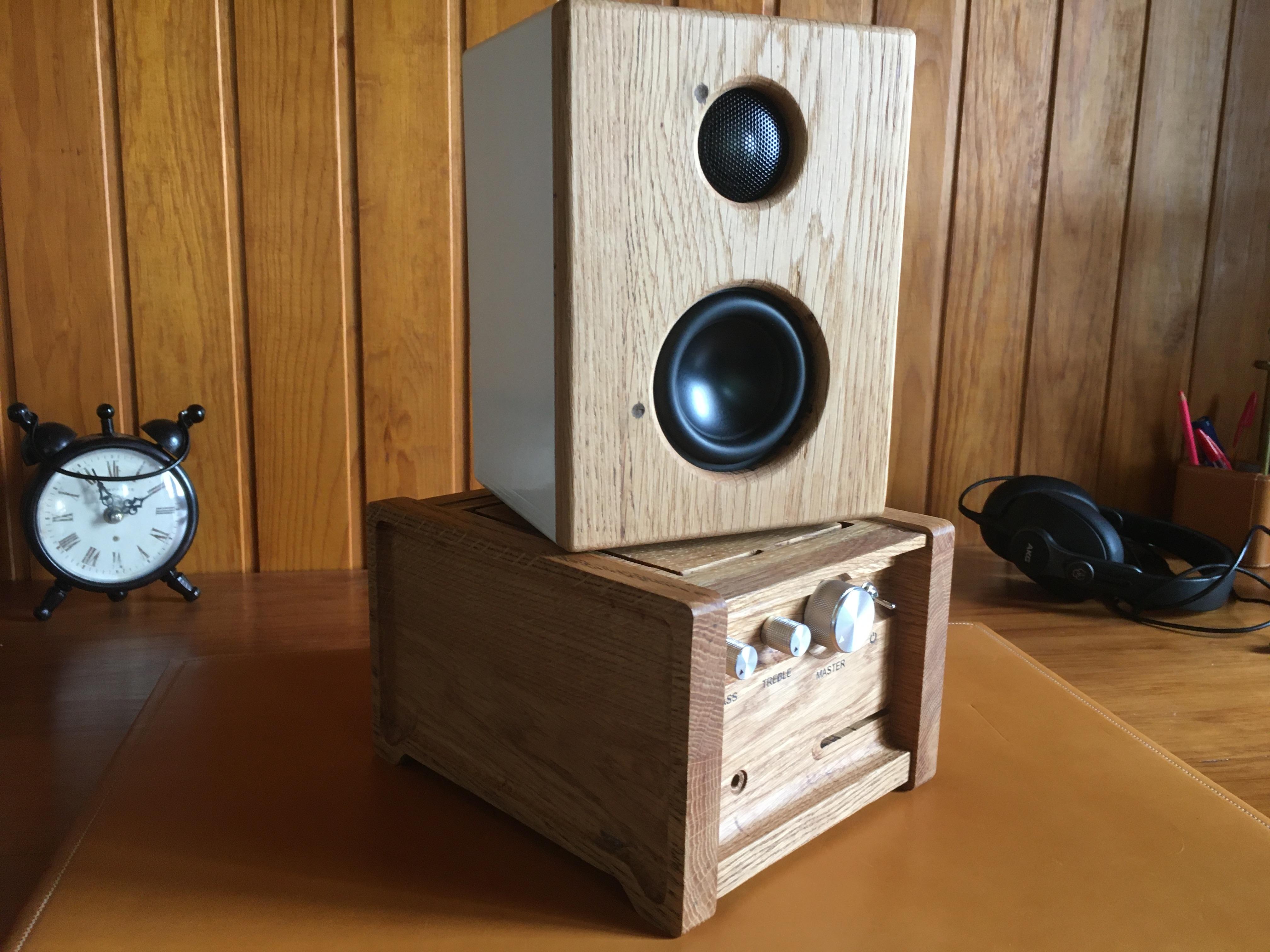 DIY Speaker Set & Amplifier: a Gift for Dad