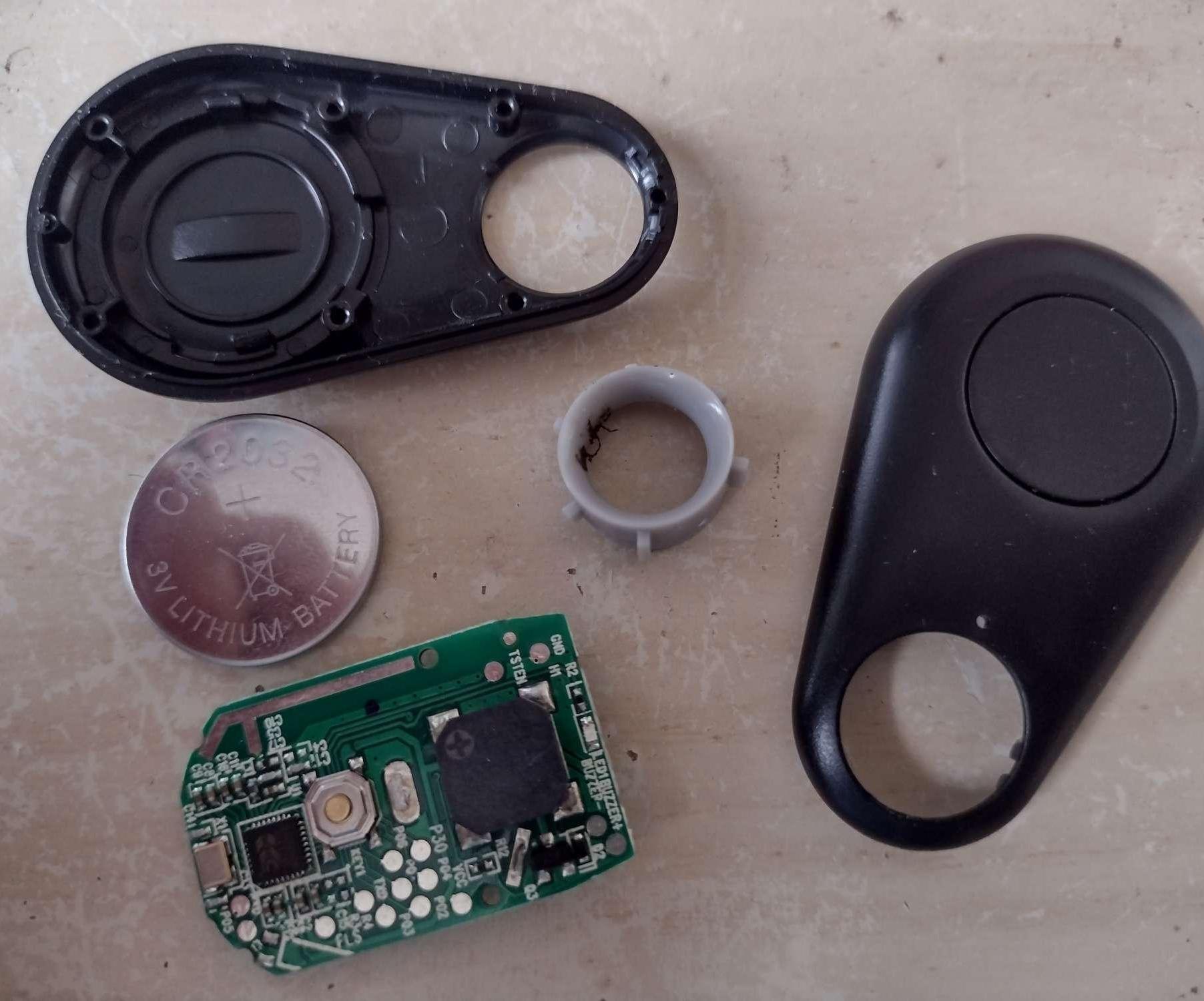 ITag BLE Button Disable