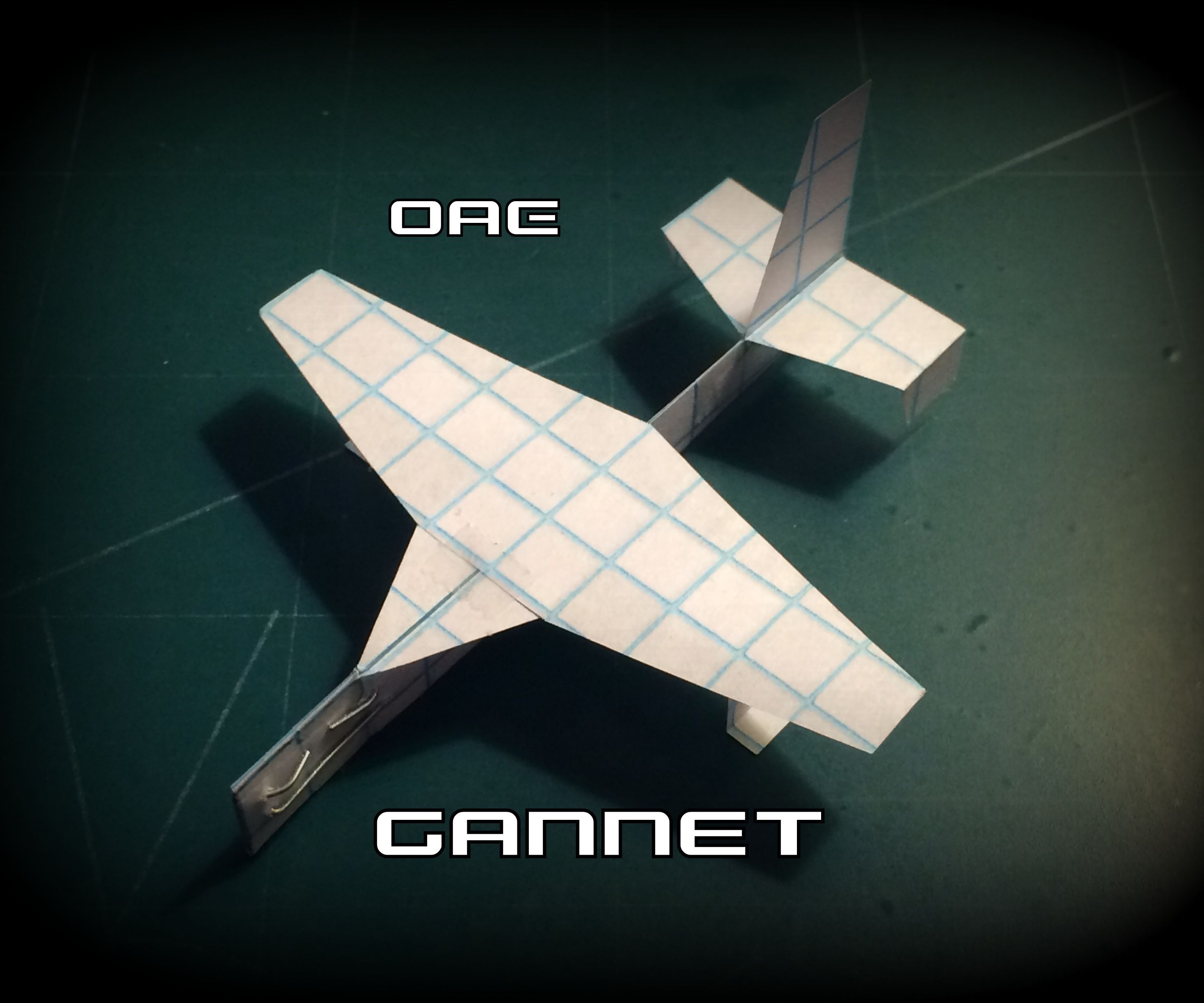 How To Make The Gannet Paper Airplane