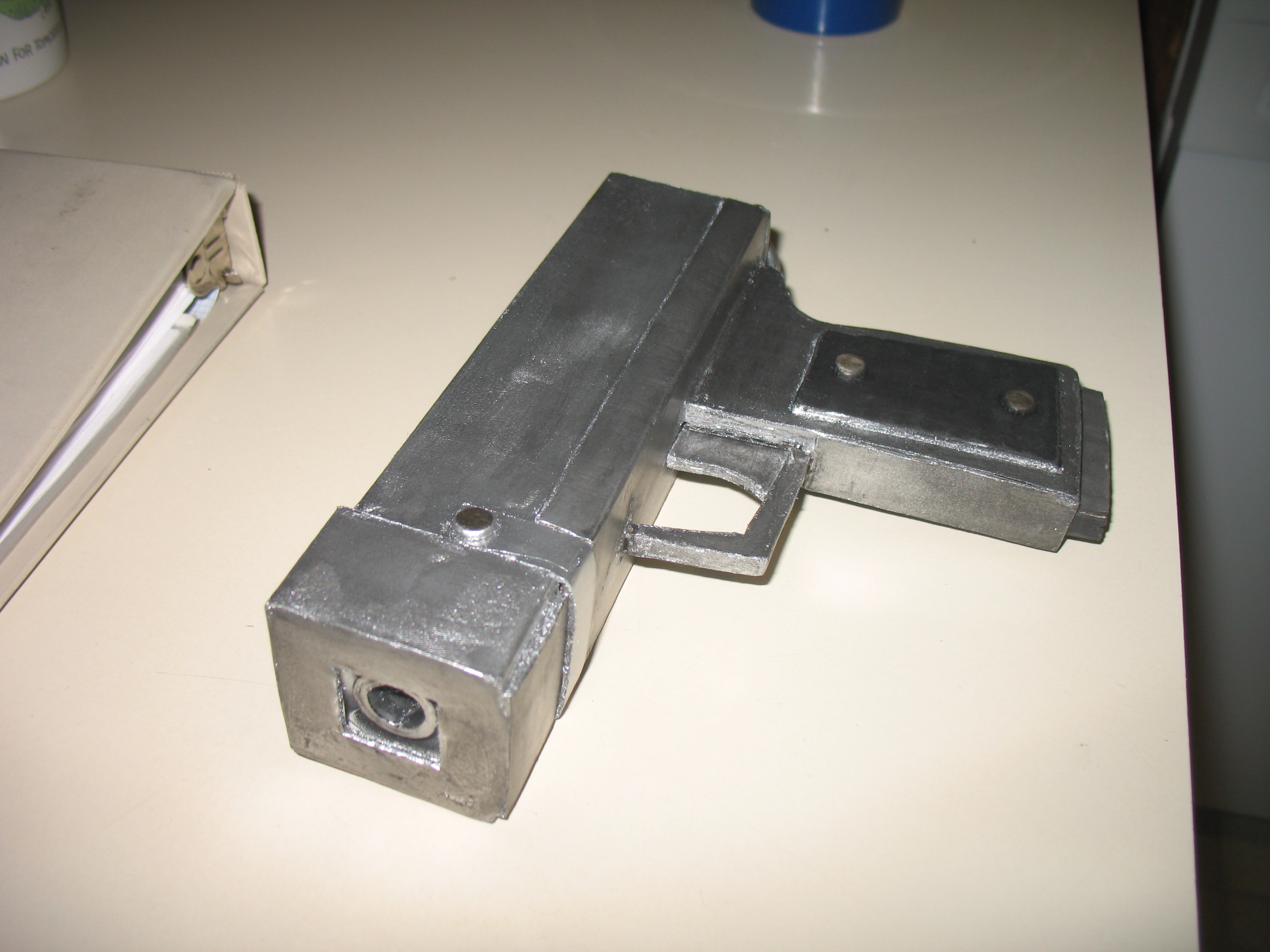 Cardboard Laser Pistol ~ Fallout 3 Inspired