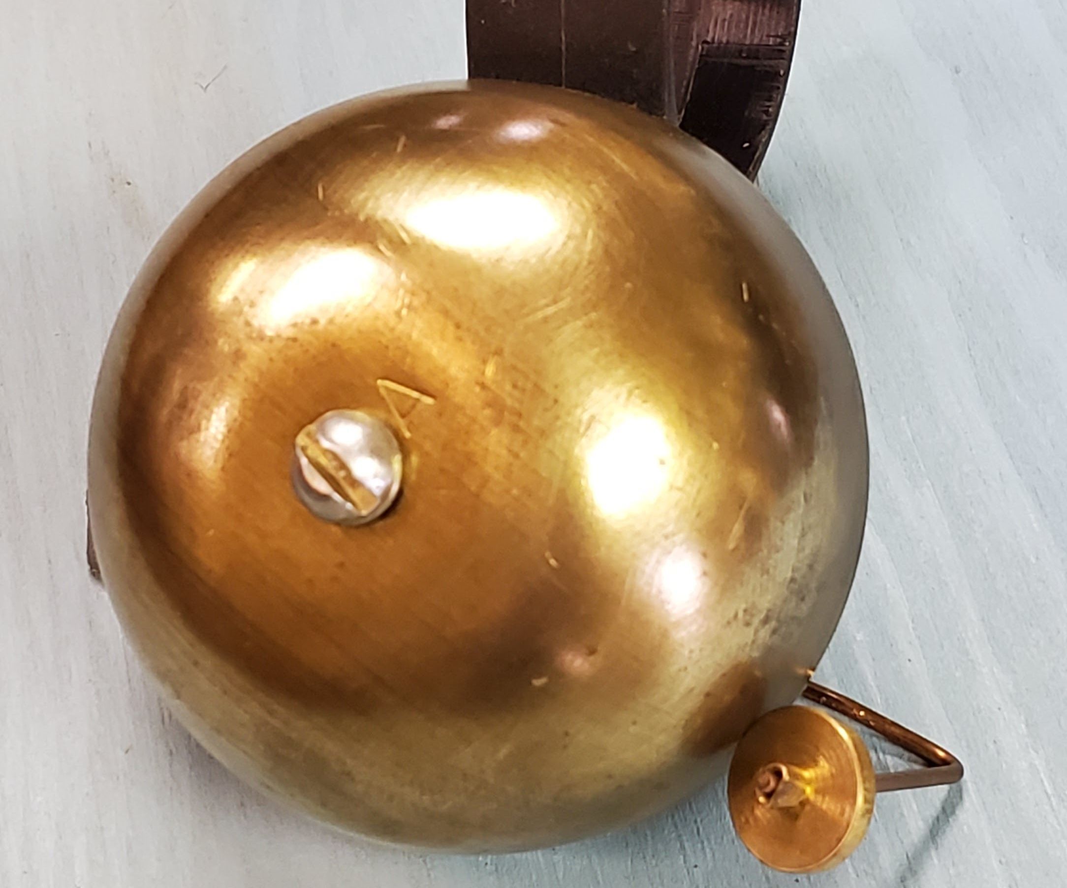 Two Bicycle Bells from a Rotary Telephone