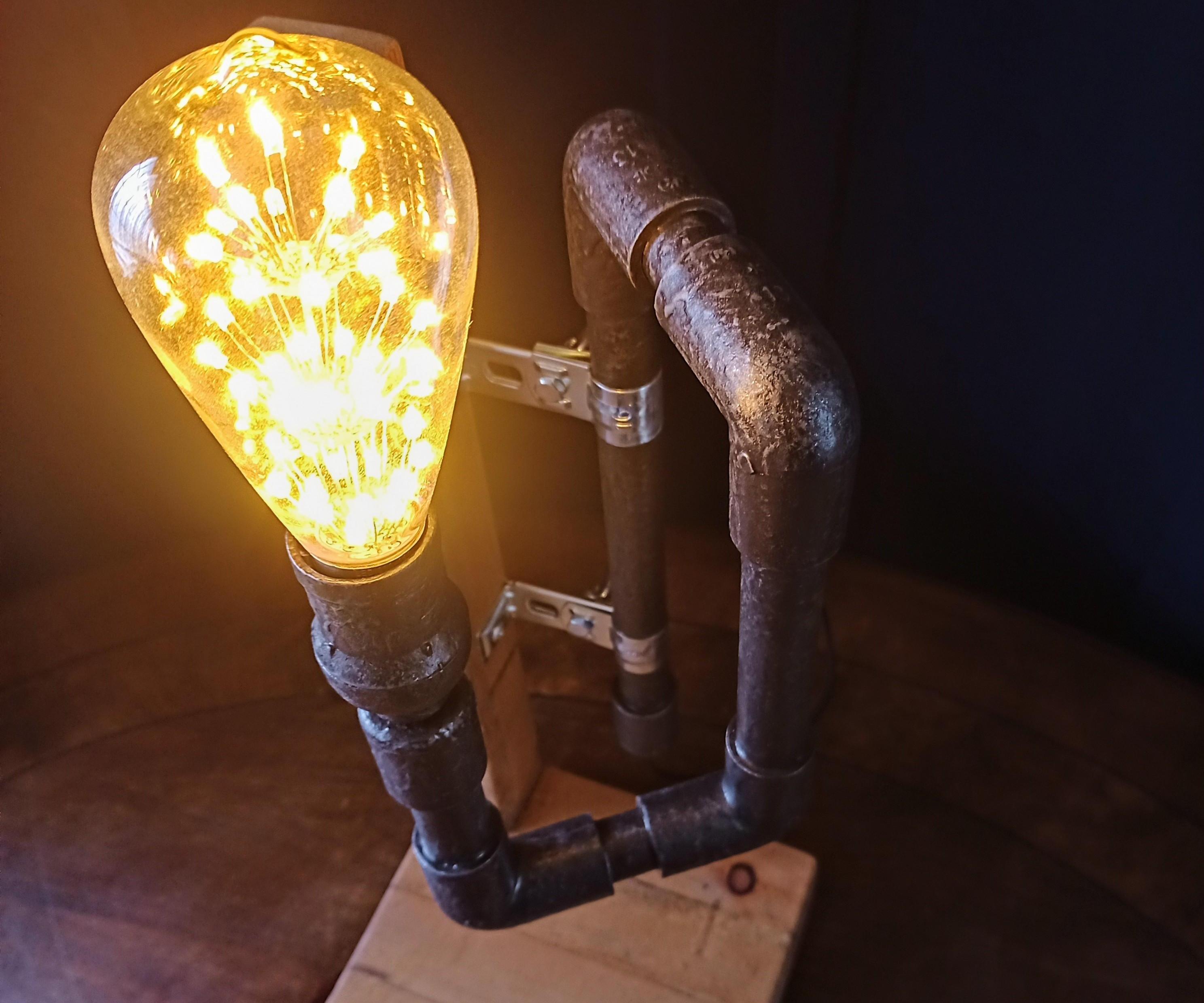 PVC Pipe Lamp