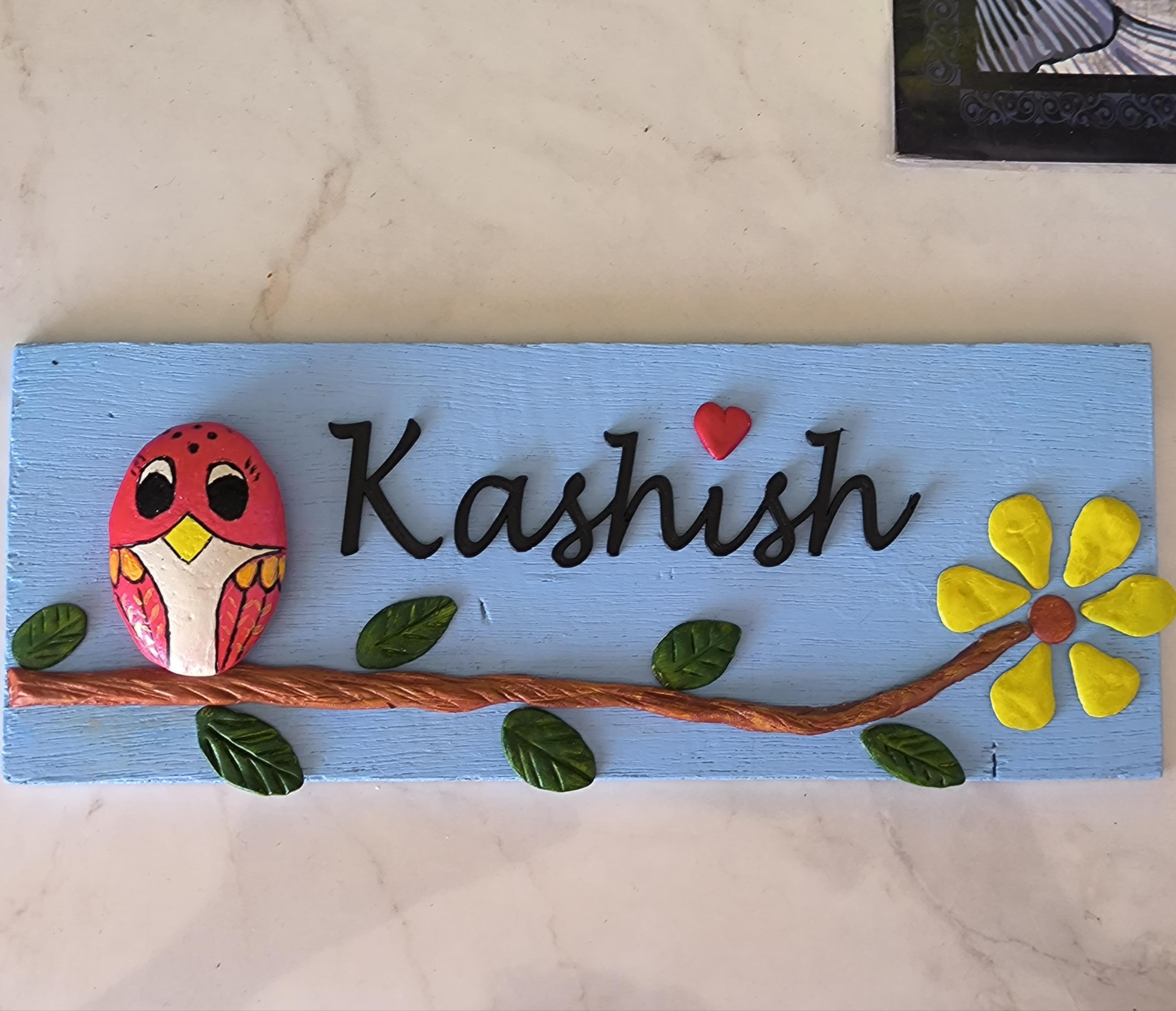 Nameplate for Kids Room