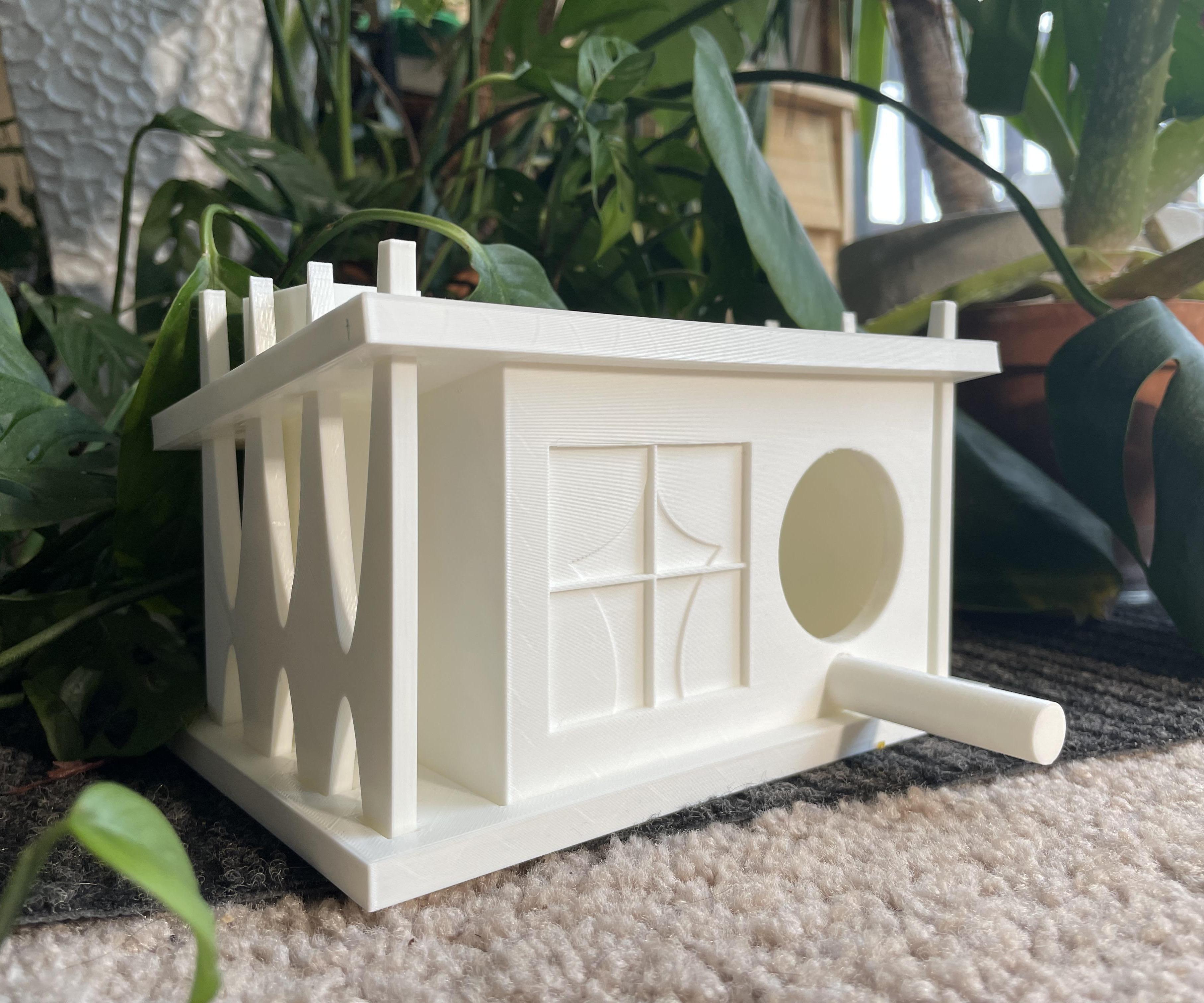 Mid-Century Modern Birdhouse