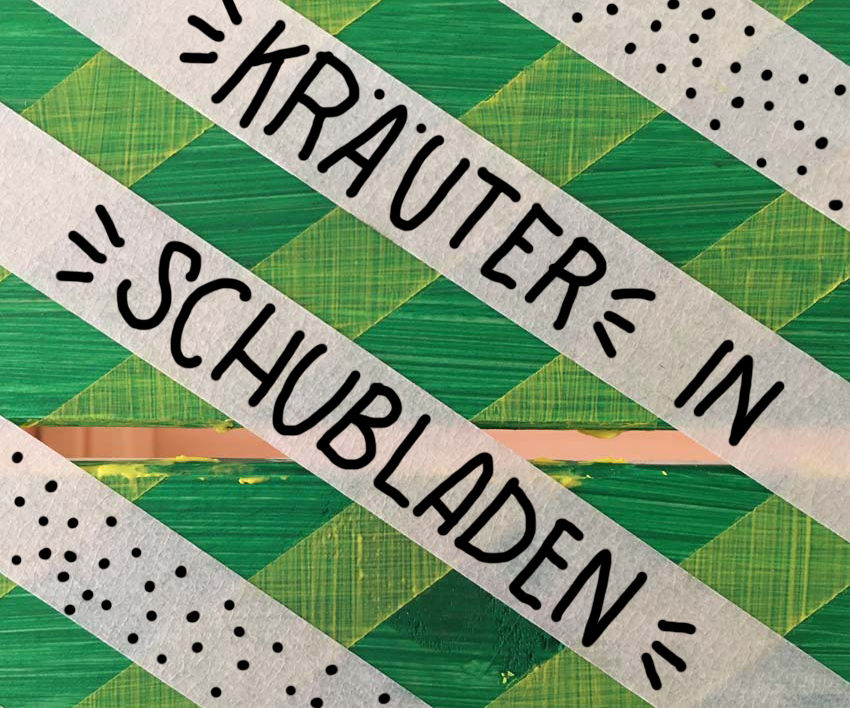 Kräuter in Schubladen
