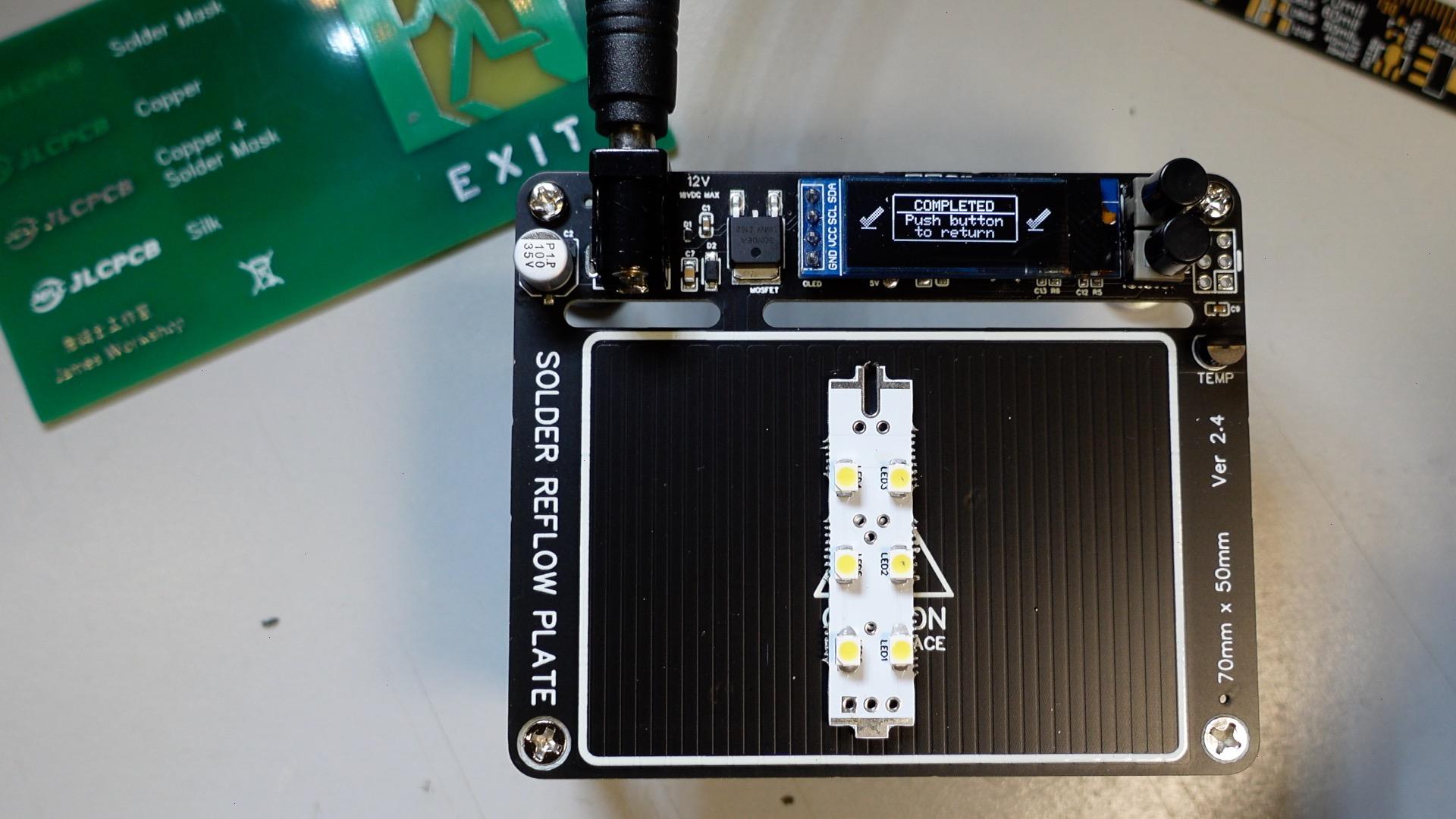 Making a PCB Solder Reflow Plate