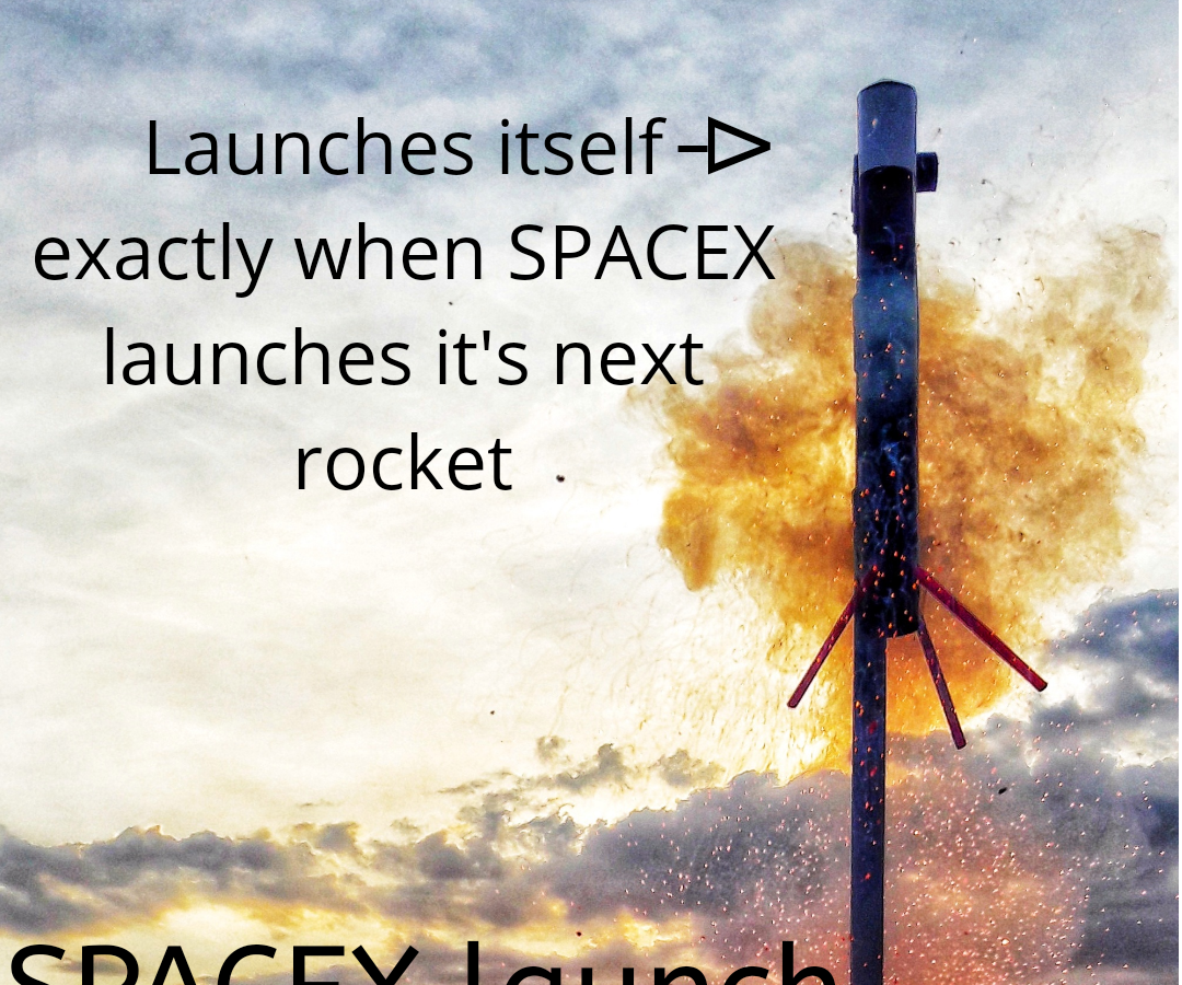 SPACEX ROCKET LAUNCH NOTIFIER WITH a TWIST