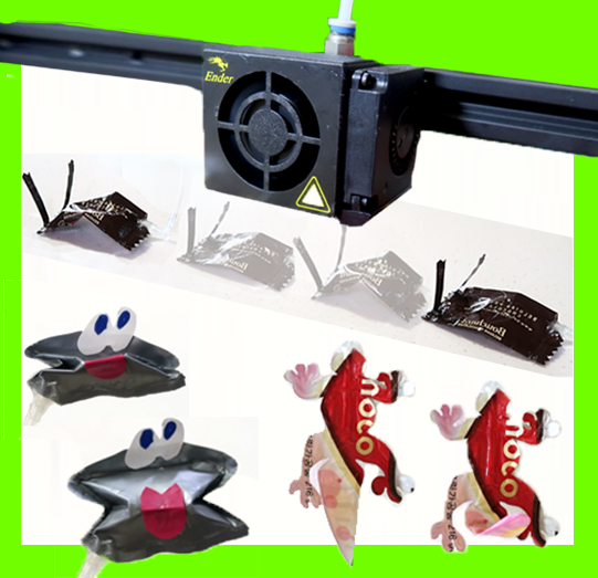 Turn Trash Bags Into Interactive Inflatables Using a 3D Printer!